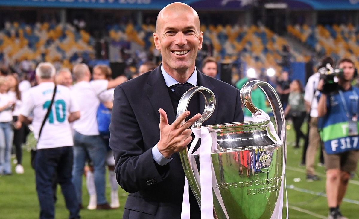 Zinedine Zidane Real Madrid Coach