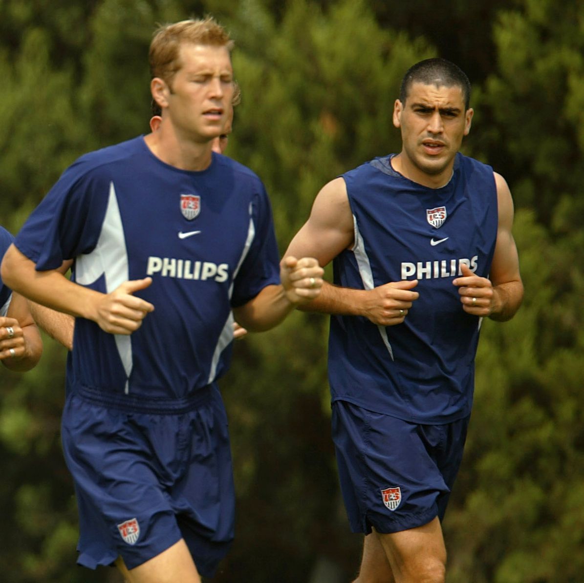 Claudio Reyna Gregg Berhalter teammates