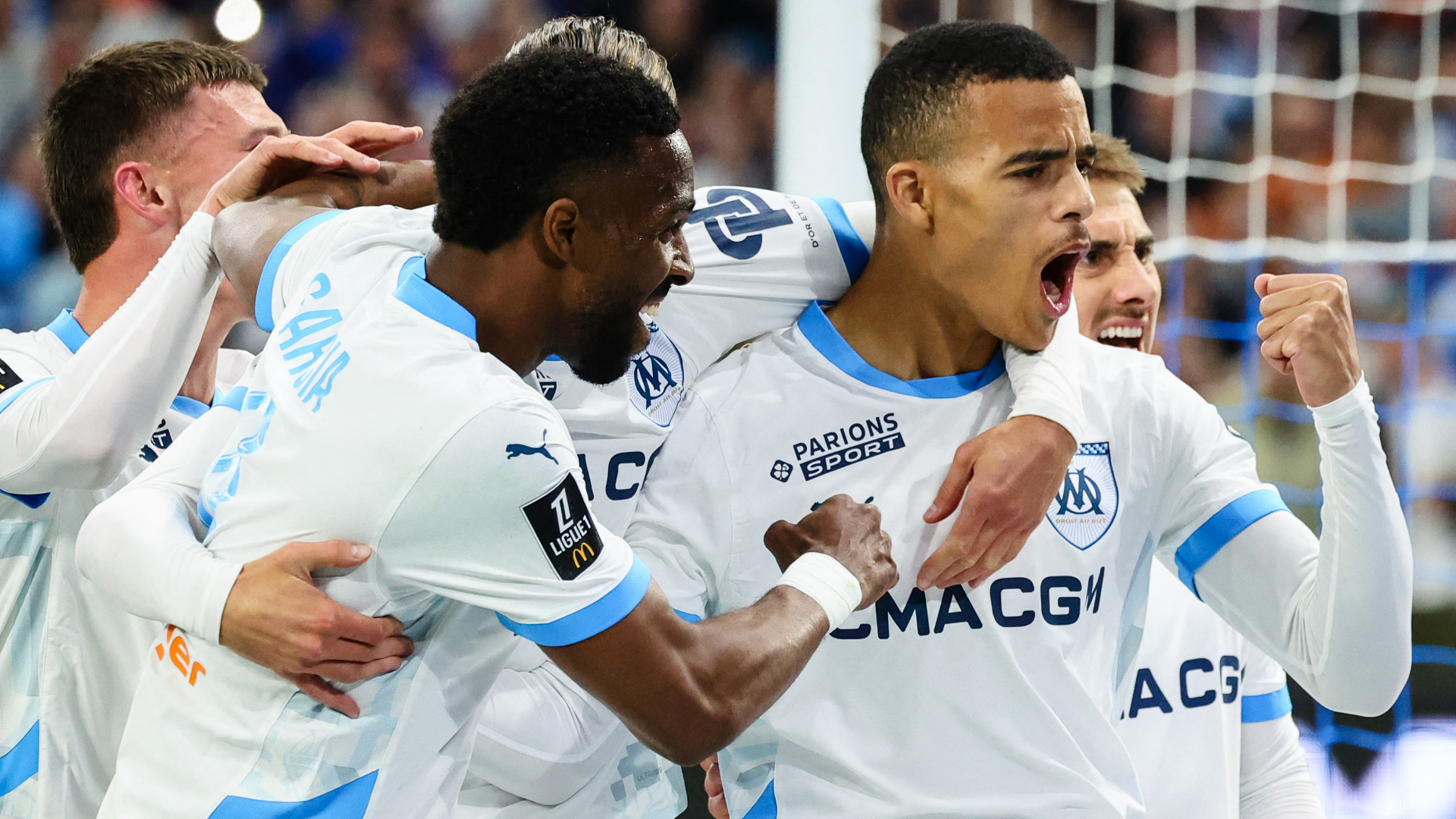 Mason Greenwood closing in on Marseille goal history after brace in big win over Montpellier as he chases down Didier Drogba
