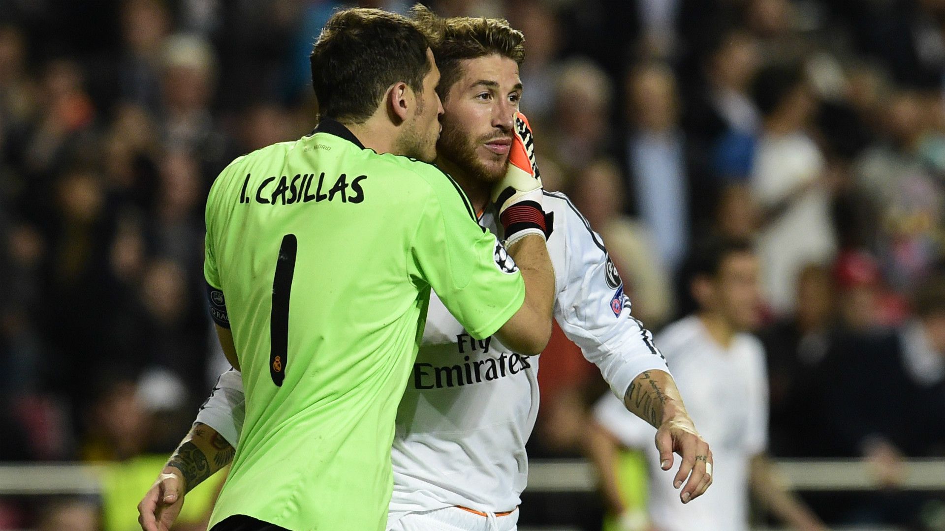 Iker Casillas Sergio Ramos Real Madrid