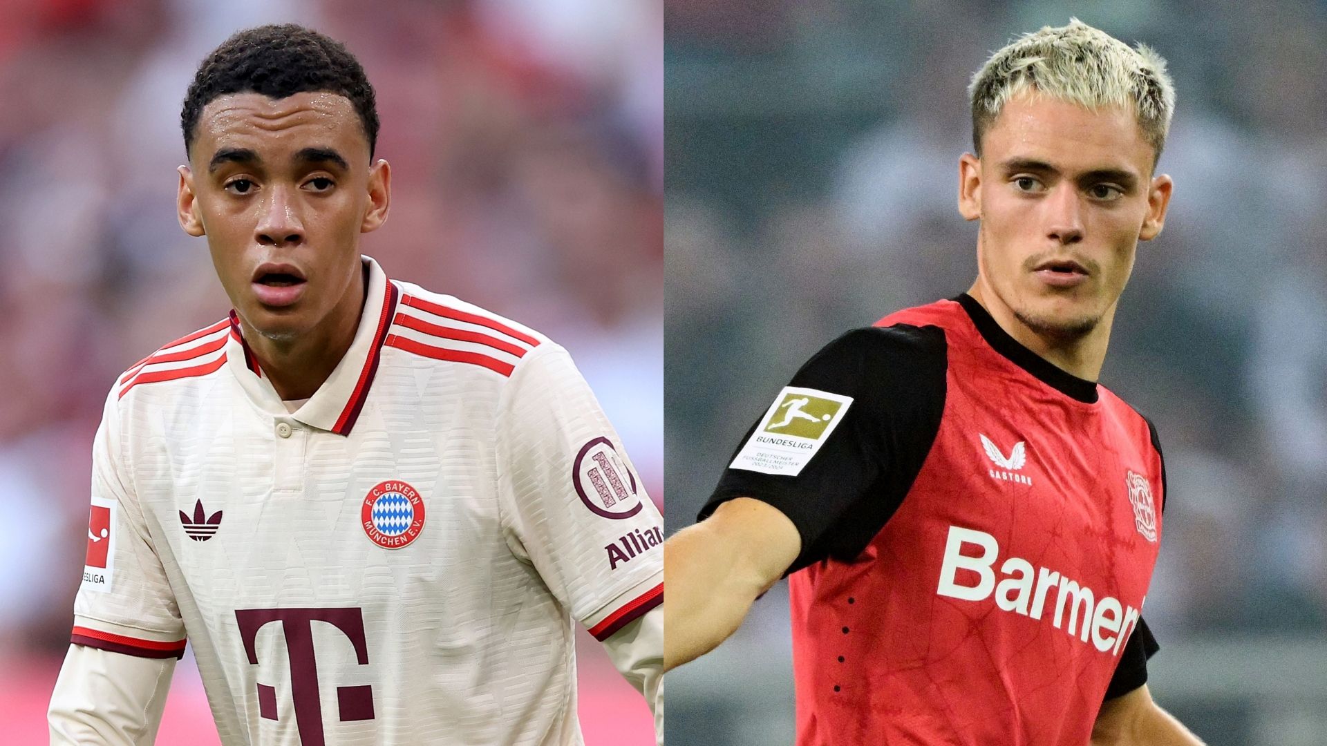 Jamal Musiala Bayern Florian Wirtz Leverkusen