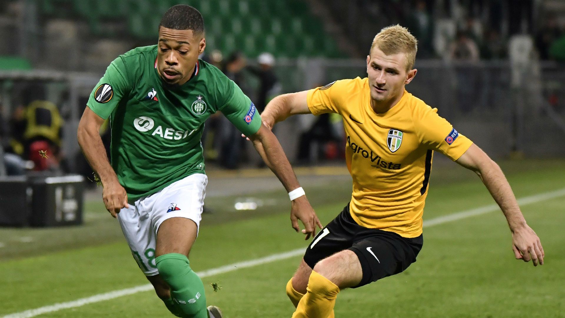 Arnaud Nordin Saint-Etienne Oleksandriya UEFA Europa League 24102019