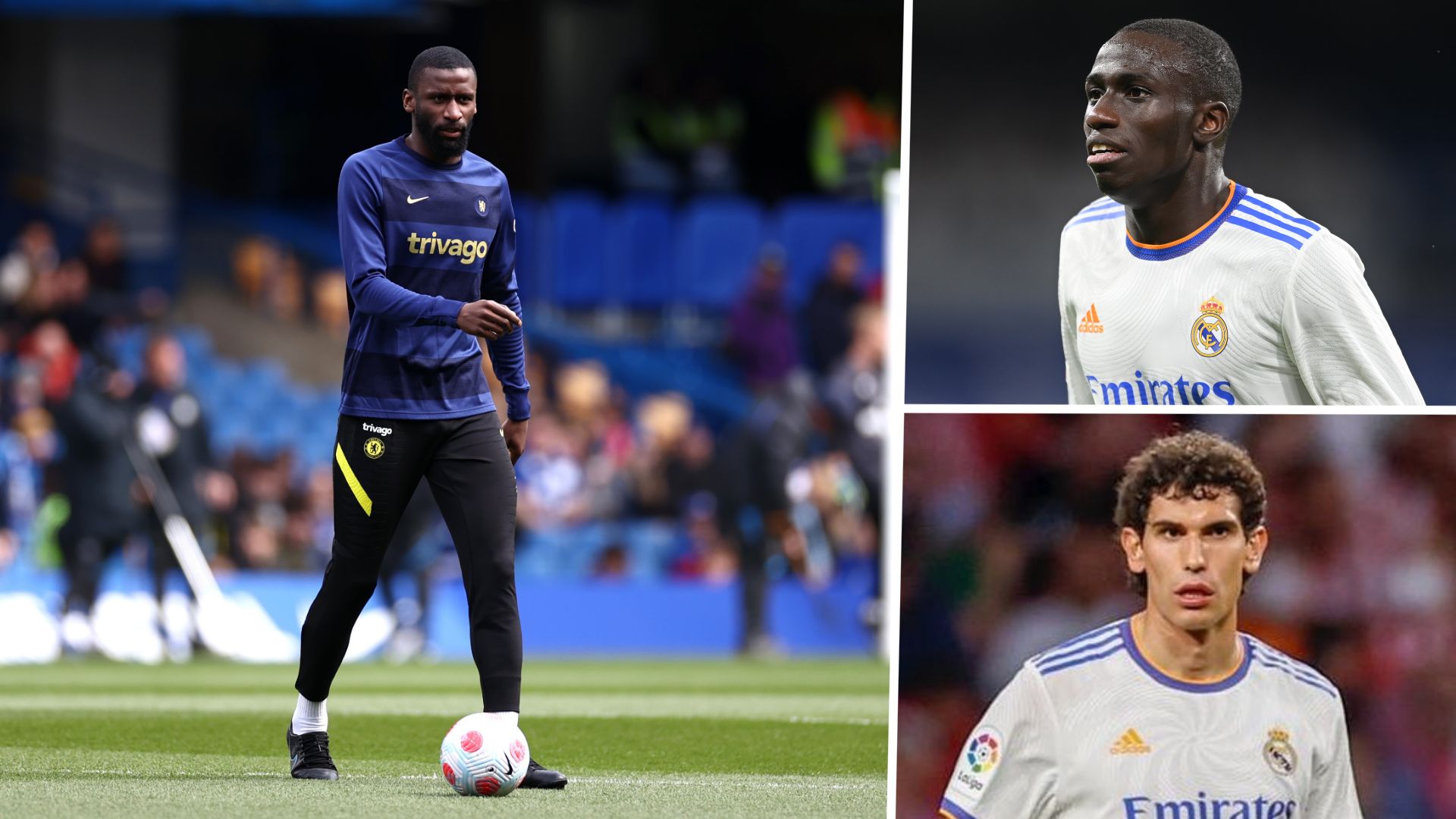 Rudiger Mendy Vallejo Real Madrid