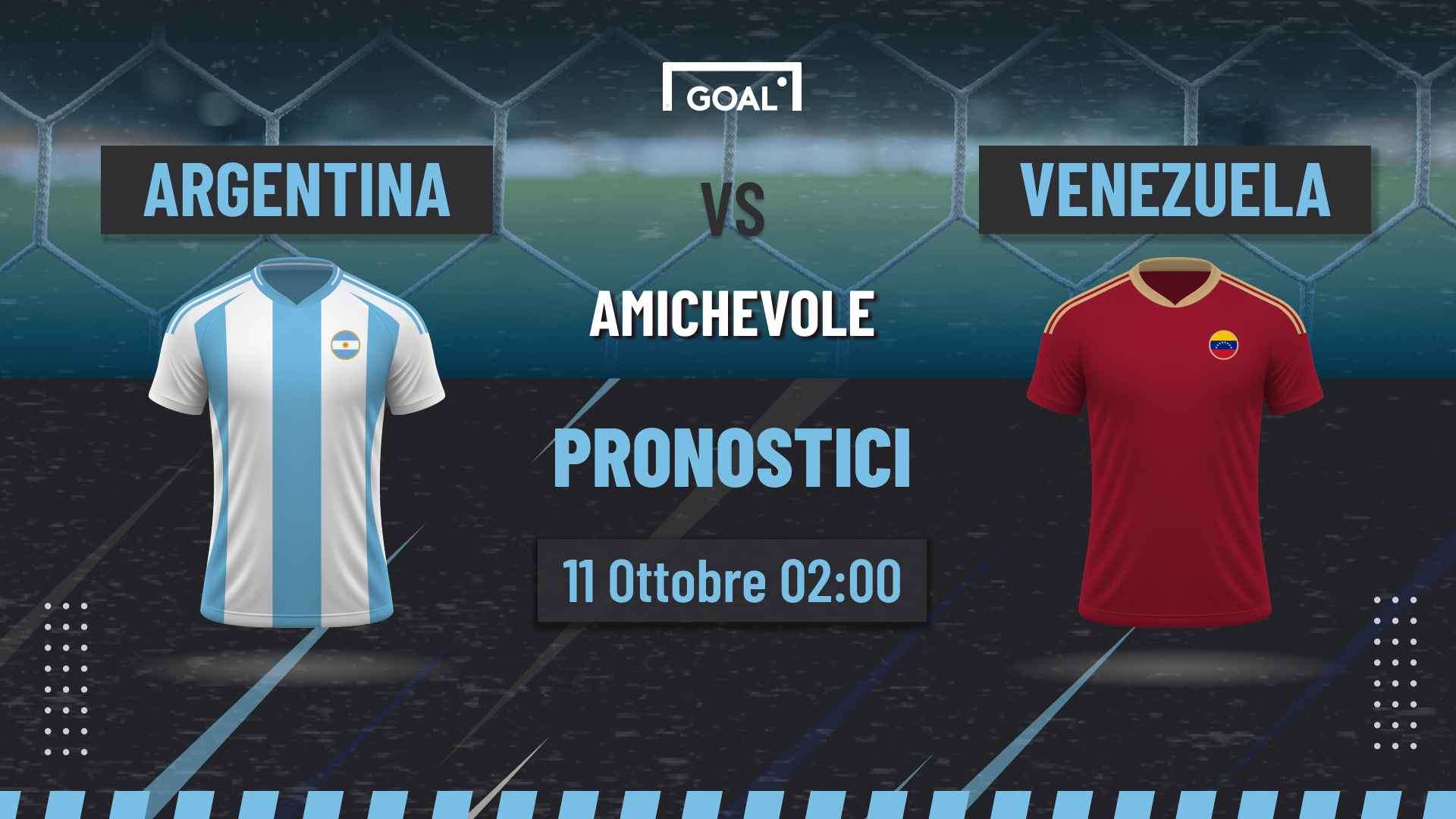 pronostici Argentina - Venezuela
