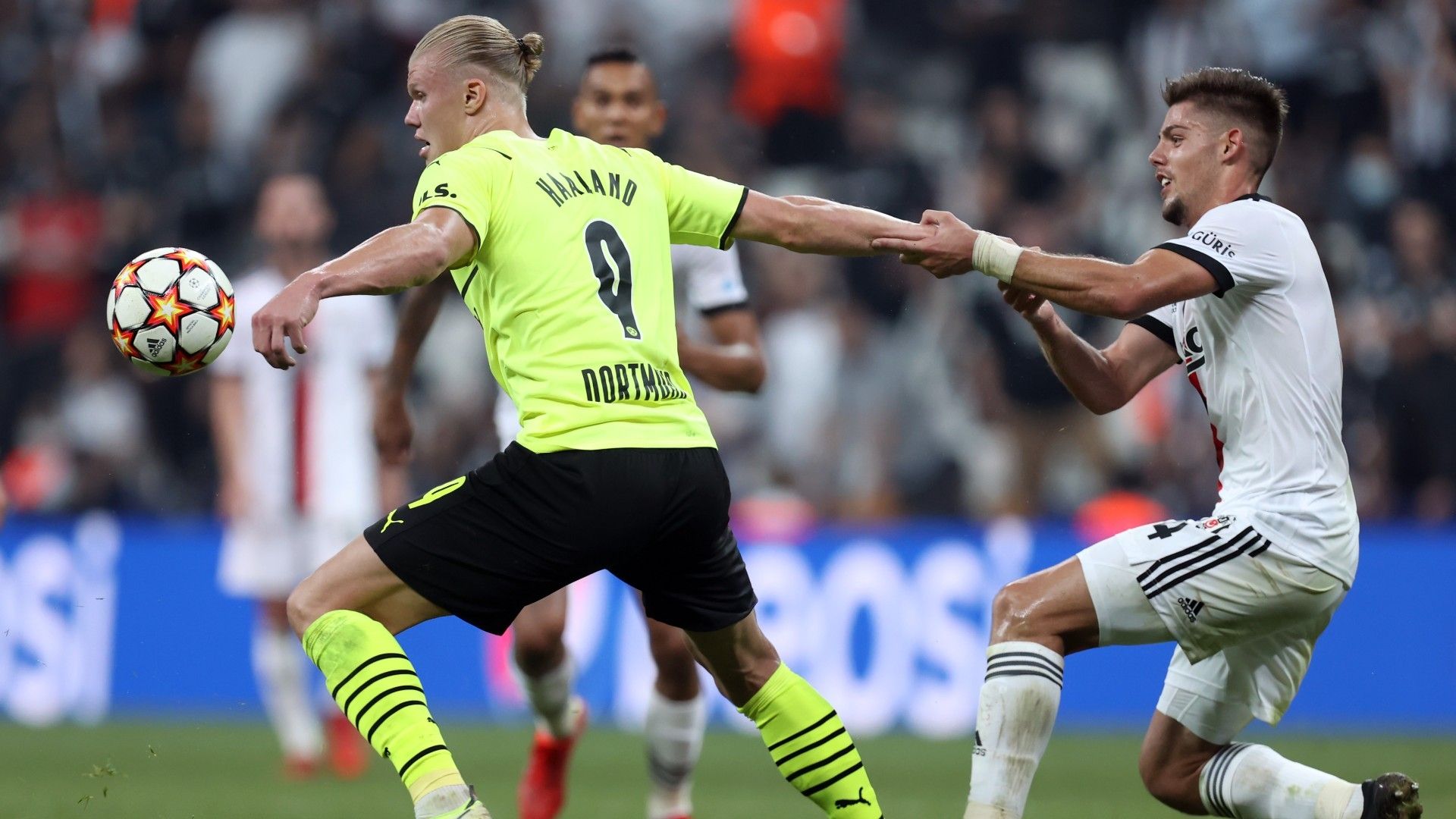 Erling Haaland Besiktas Dortmund 15092021