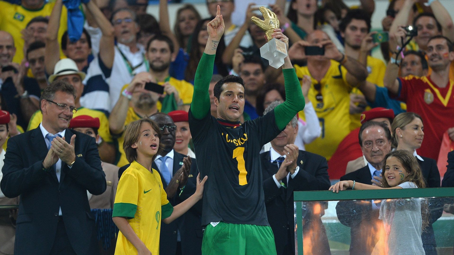 Julio Cesar Brasilien Conf Cup 29062013