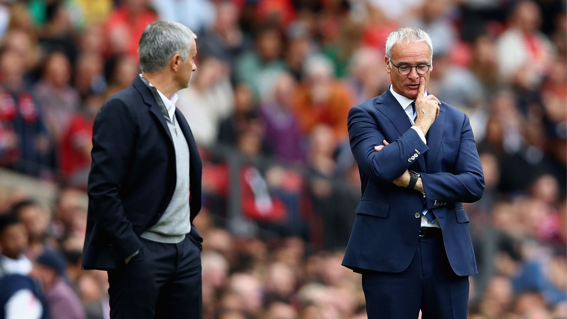Jose Mourinho & Claudio Ranieri 