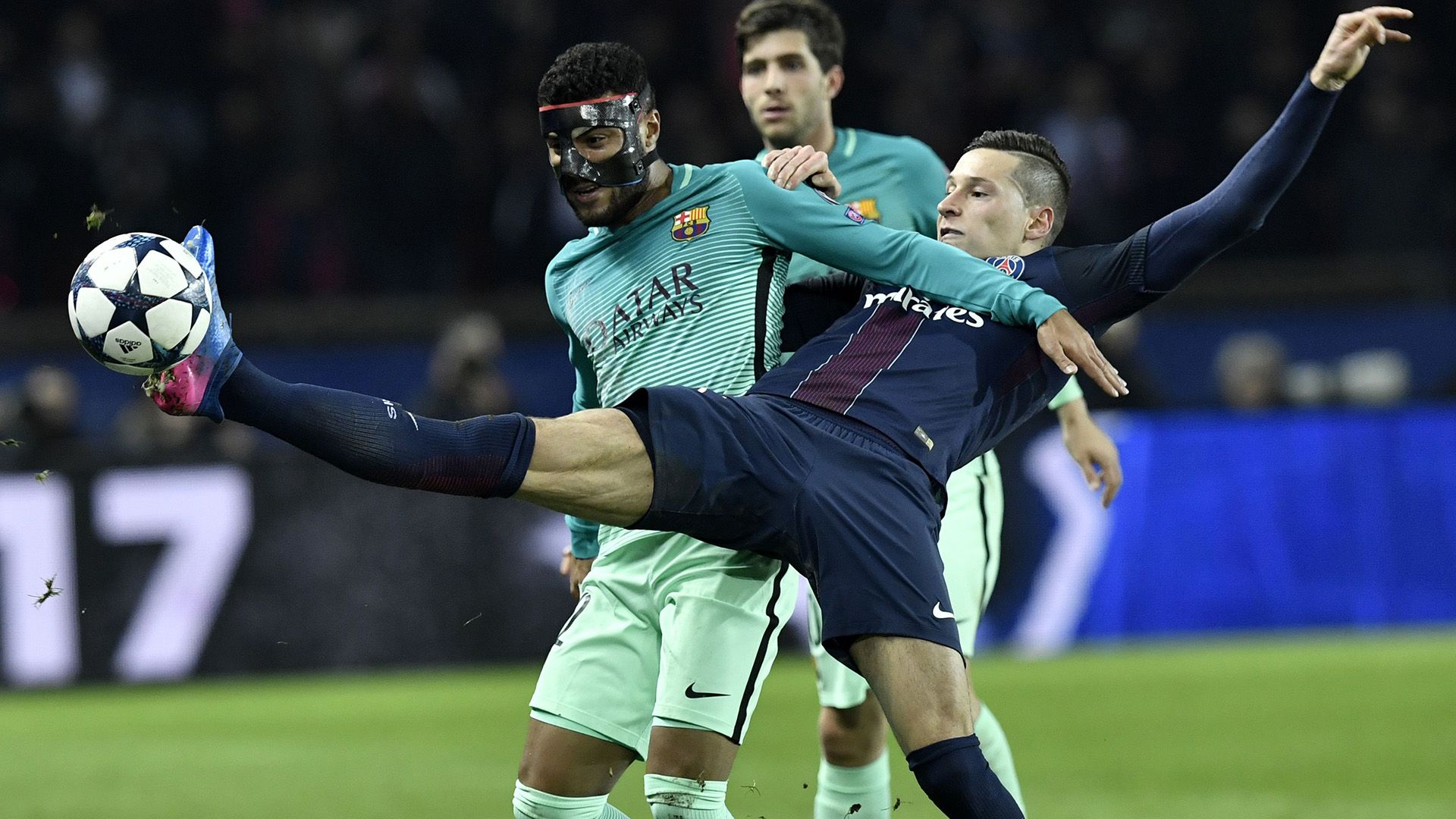 Rafinha Draxler PSG Barcelona Champions League R16 02142017