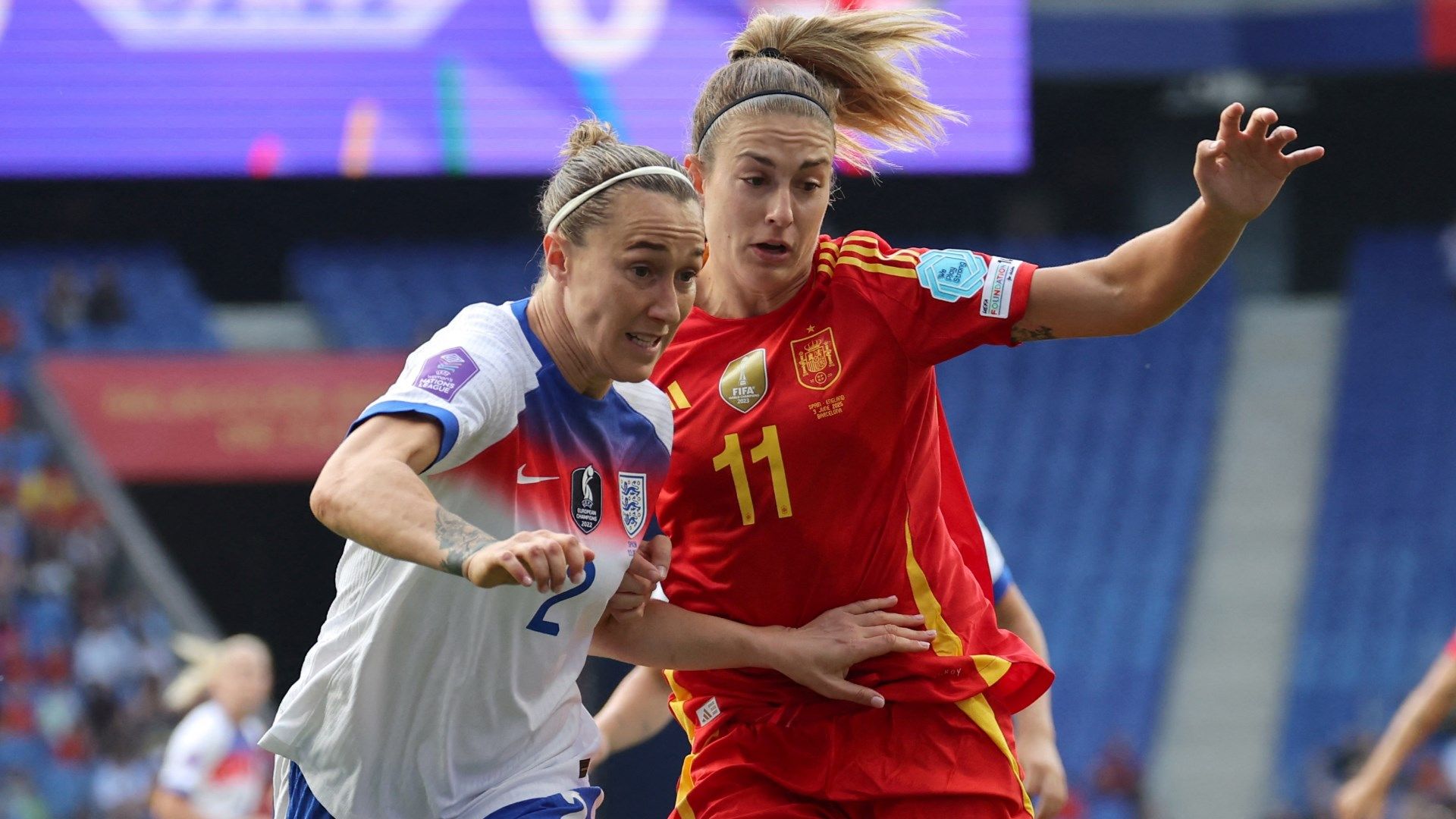 Lucy Bronze Alexia Putellas England Spain Women 2025