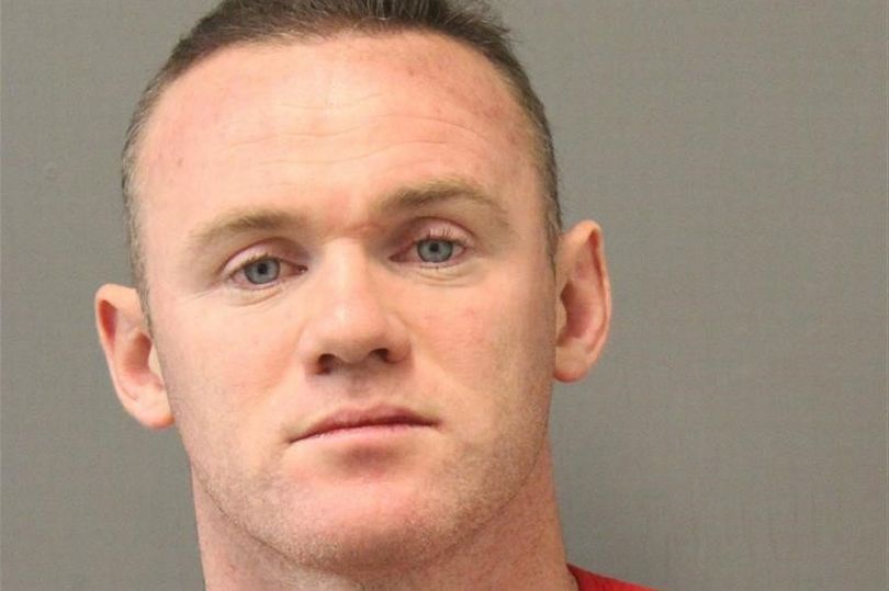Wayne Rooney mugshot