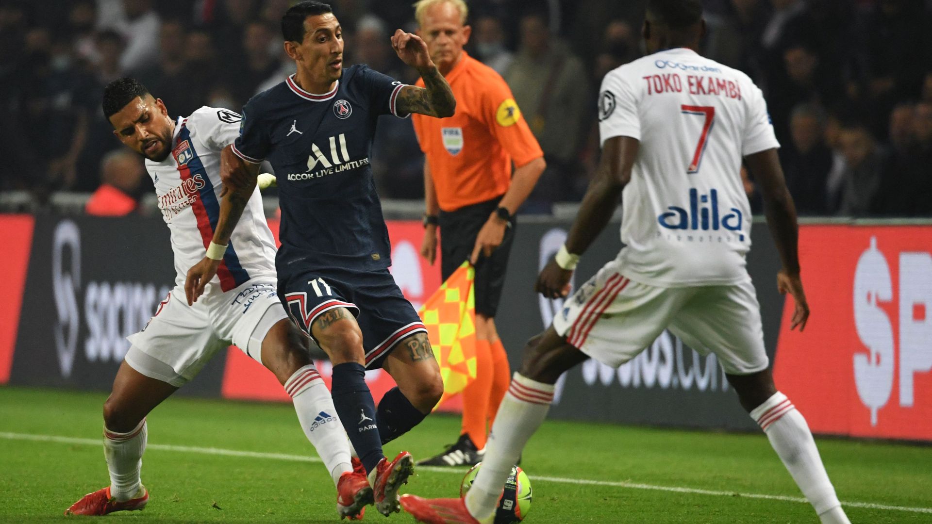 Angel Di Maria PSG Lyon Ligue 1 19092021