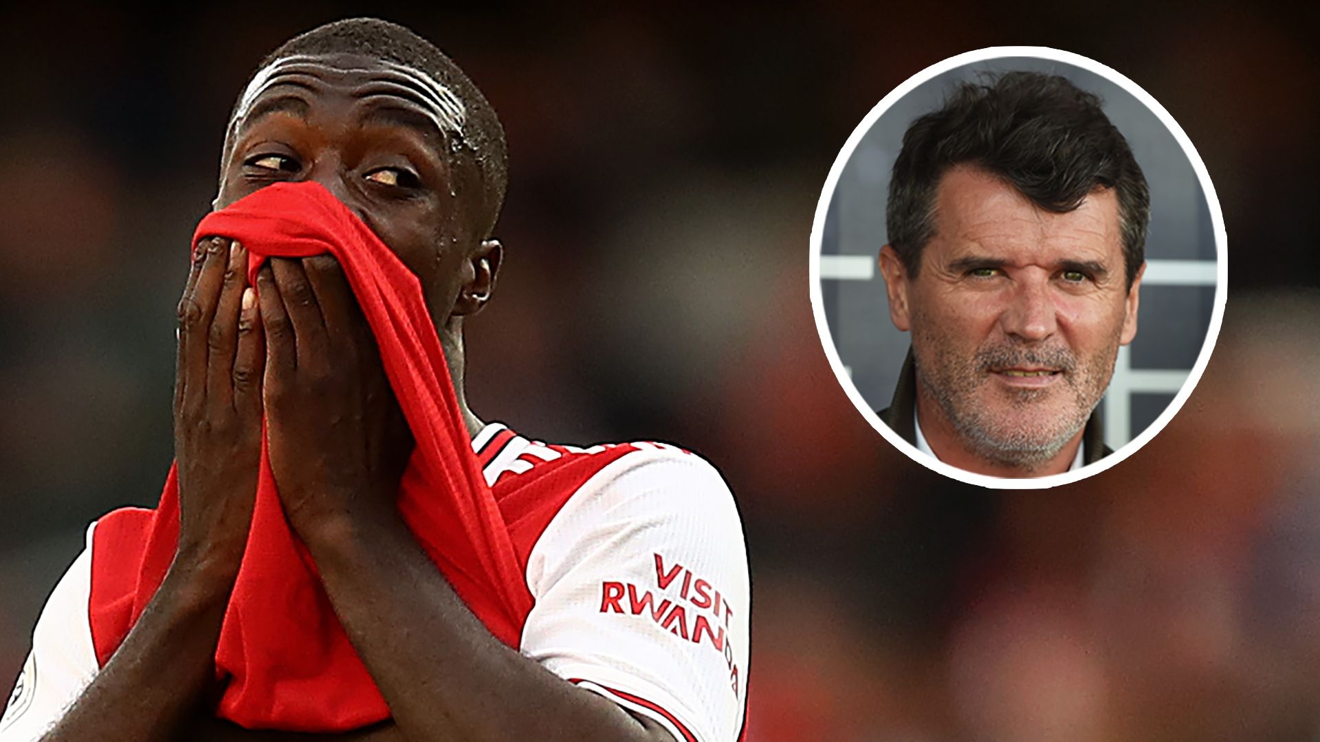 Nicolas Pepe Roy Keane
