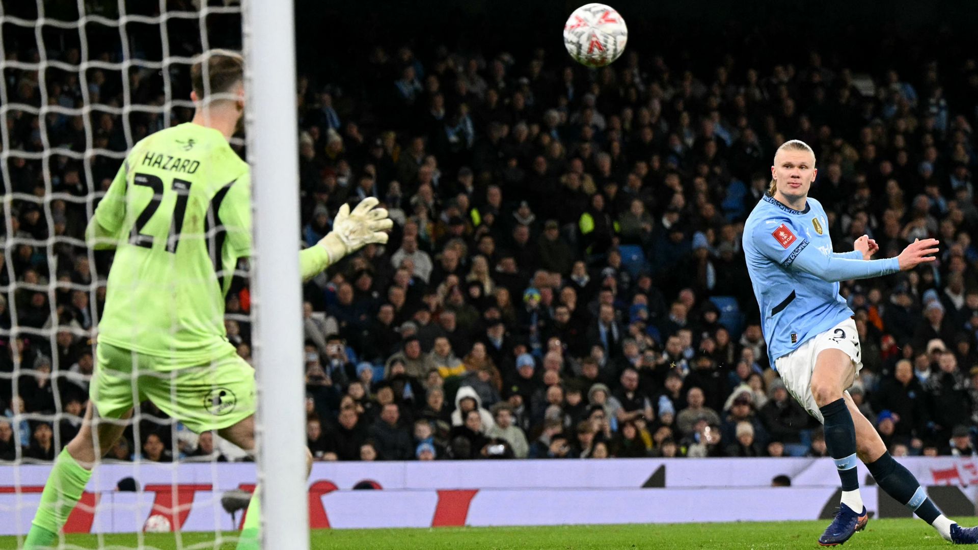 Erling Haaland Manchester City Plymouth FA Cup 2024-25