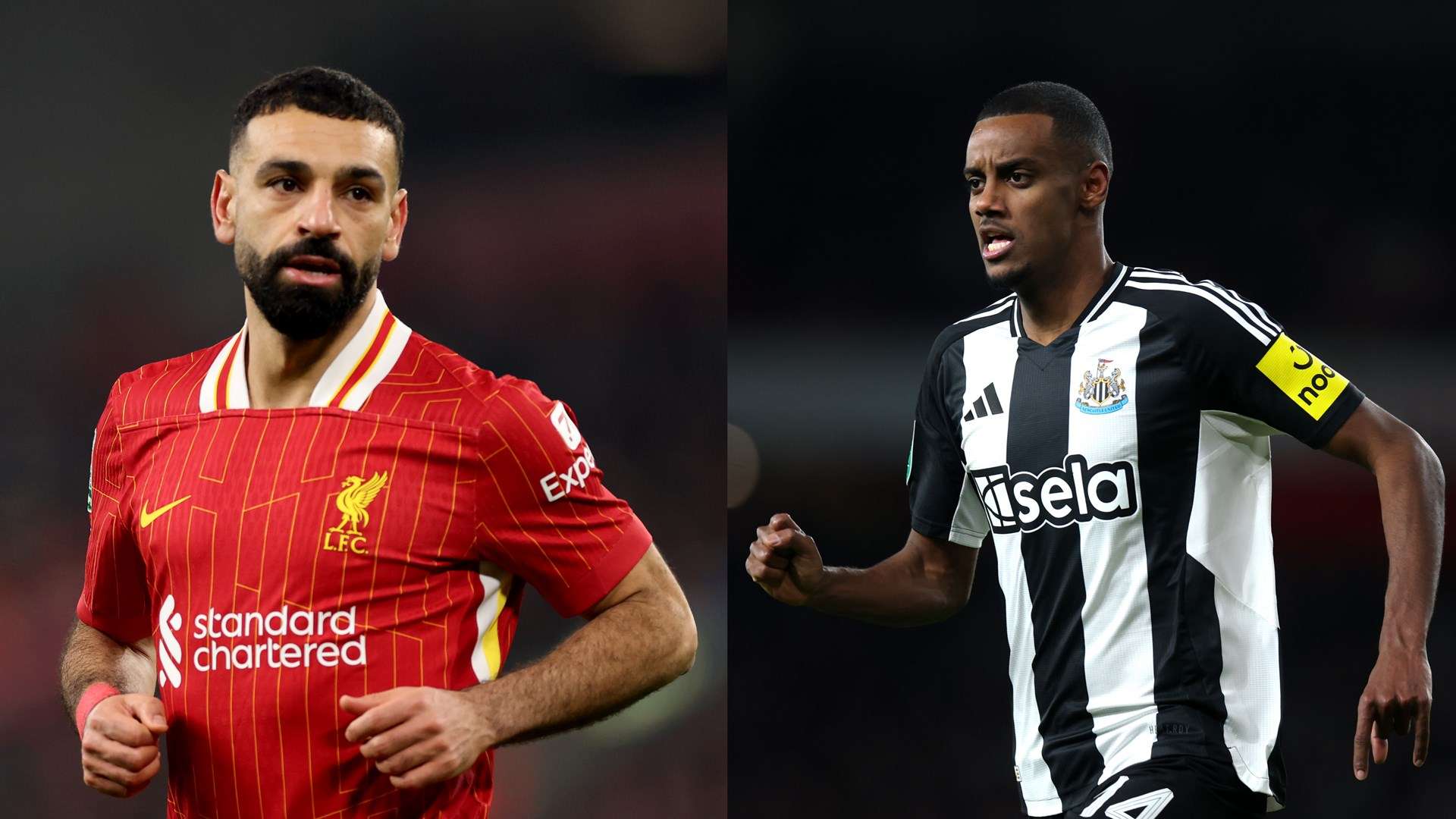 Momo Salah Alexander Isak Liverpool Newcastle