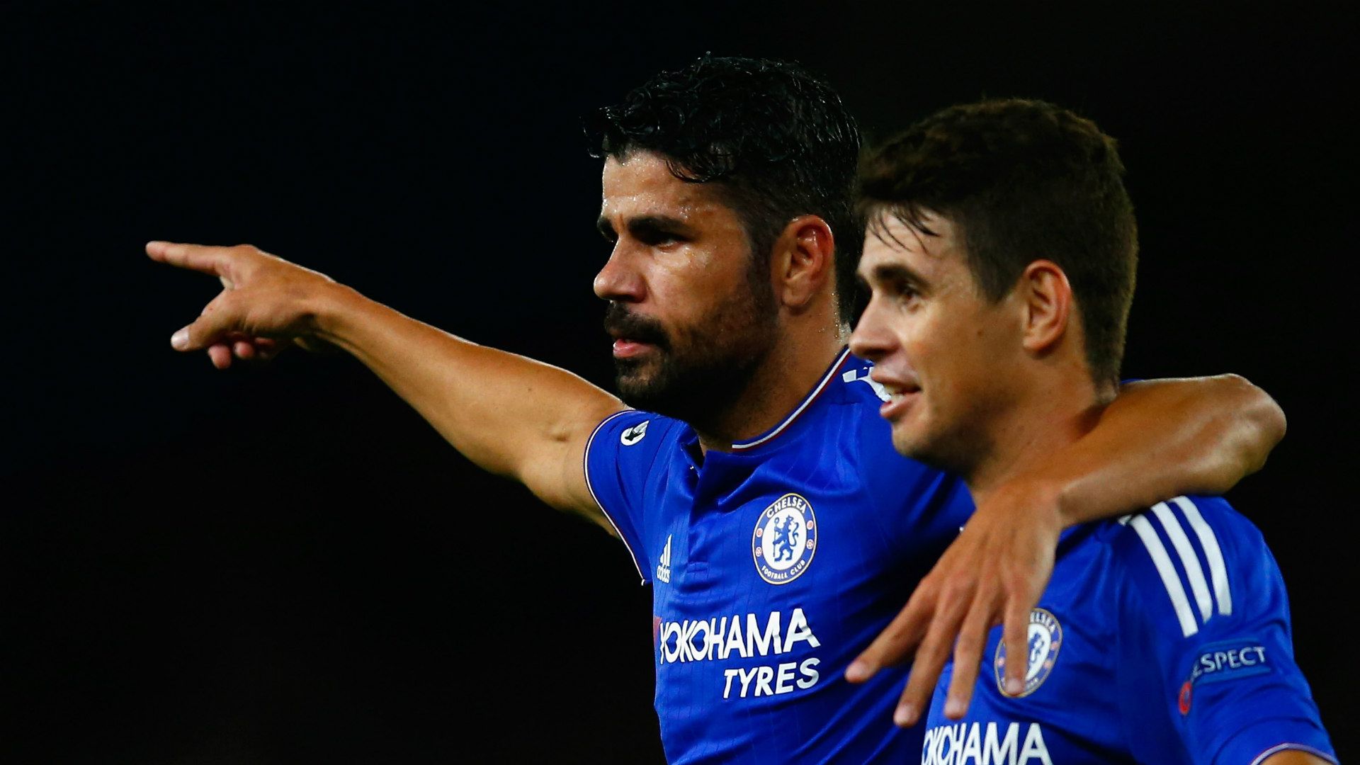 Diego Costa; Oscar Chelsea