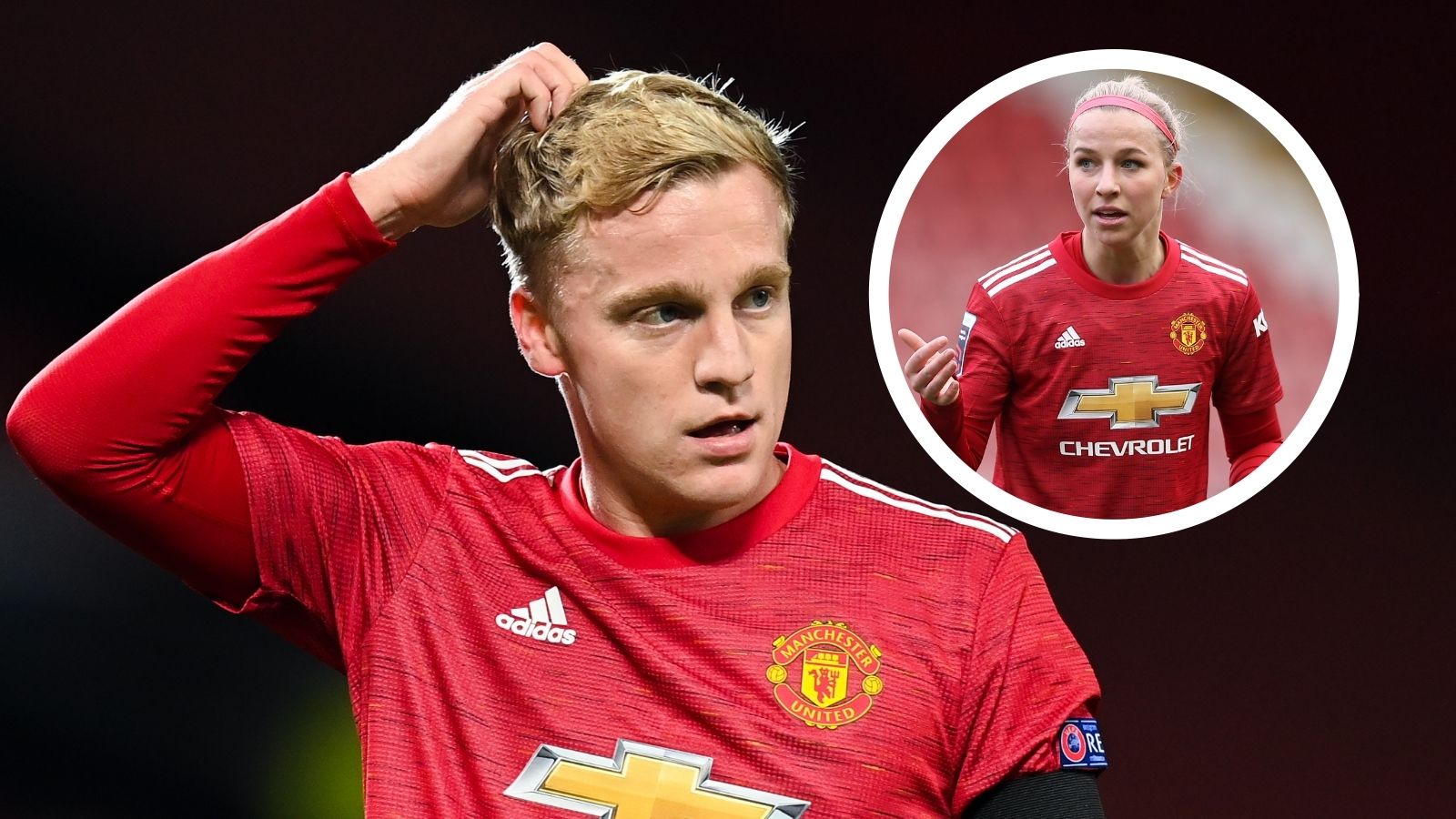 Donny van de Beek Jackie Groenen