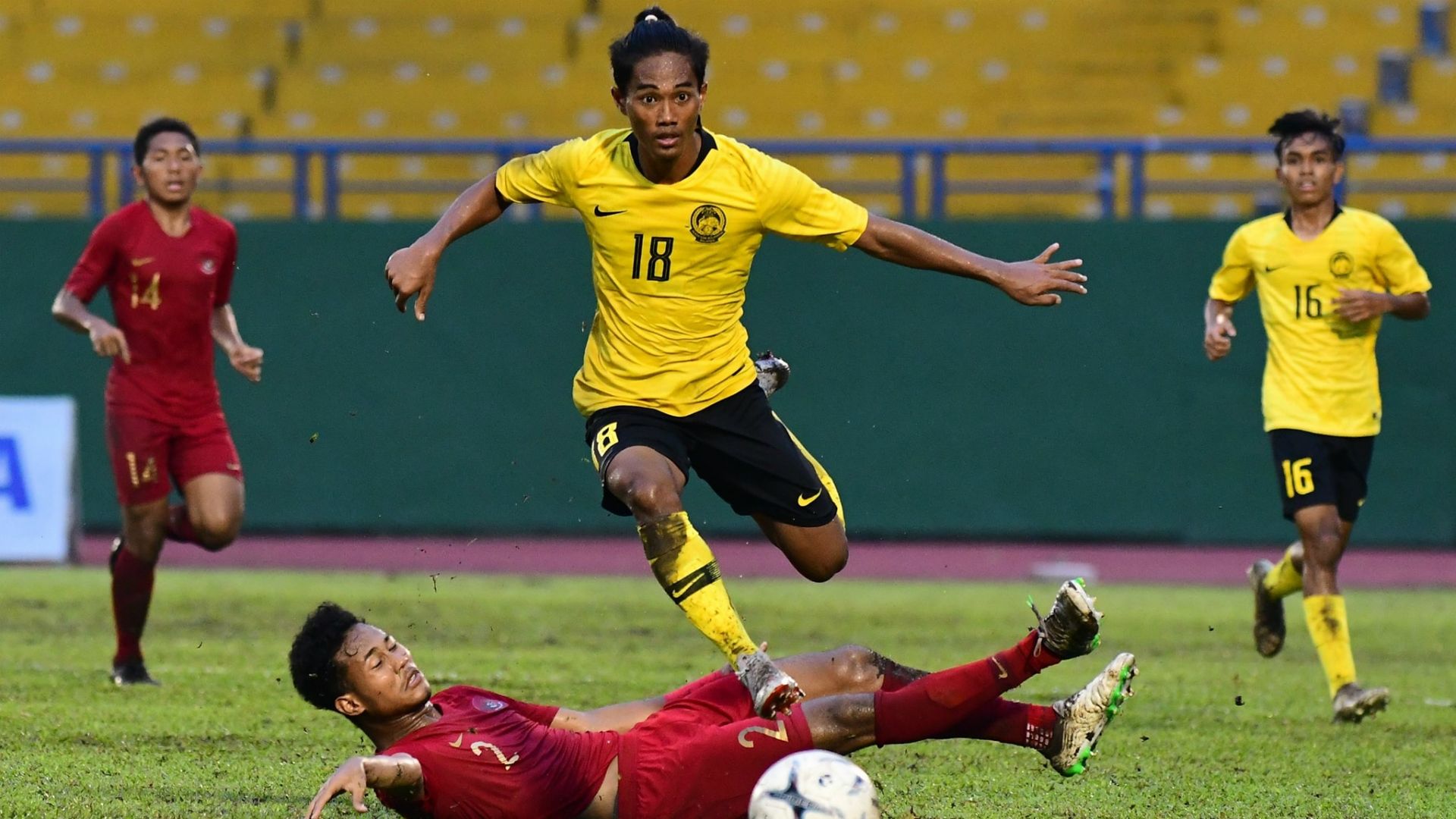 Malaysia U18 v Indonesia U18, AFF U18 Championship, 17 Aug 2019