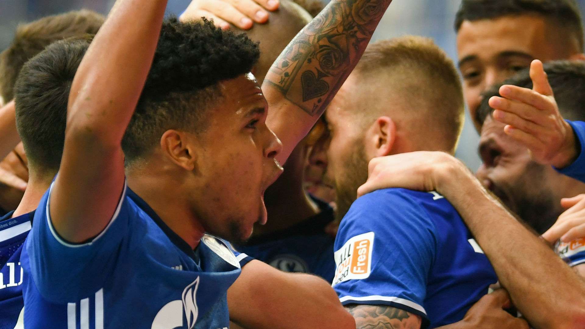 Weston McKennie Schalke celebrations