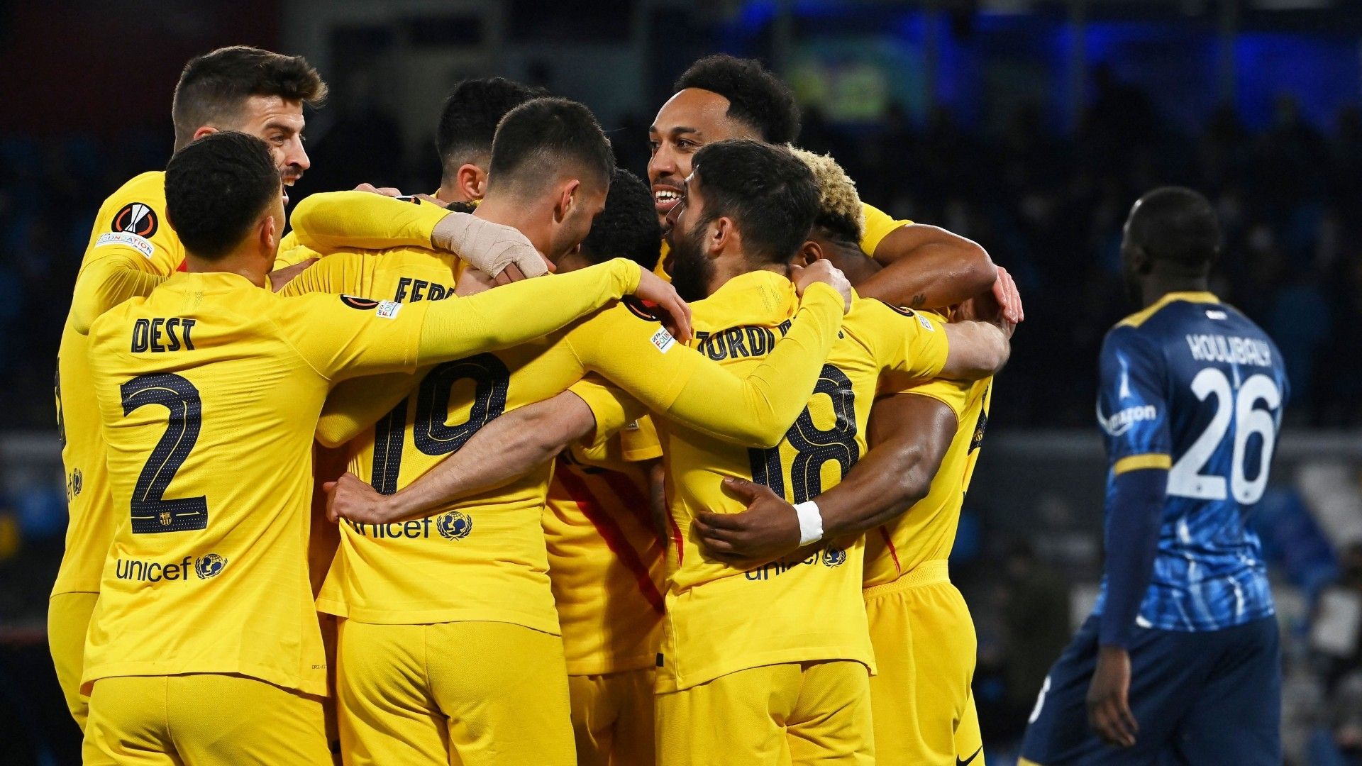 Barcelona Napoli 2022