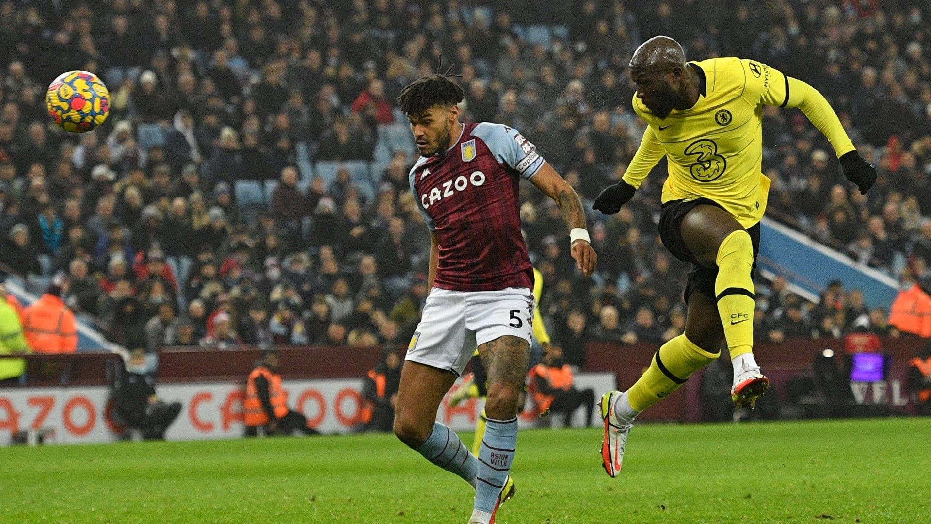 Romelu Lukaku Chelsea Aston Villa 2021-22