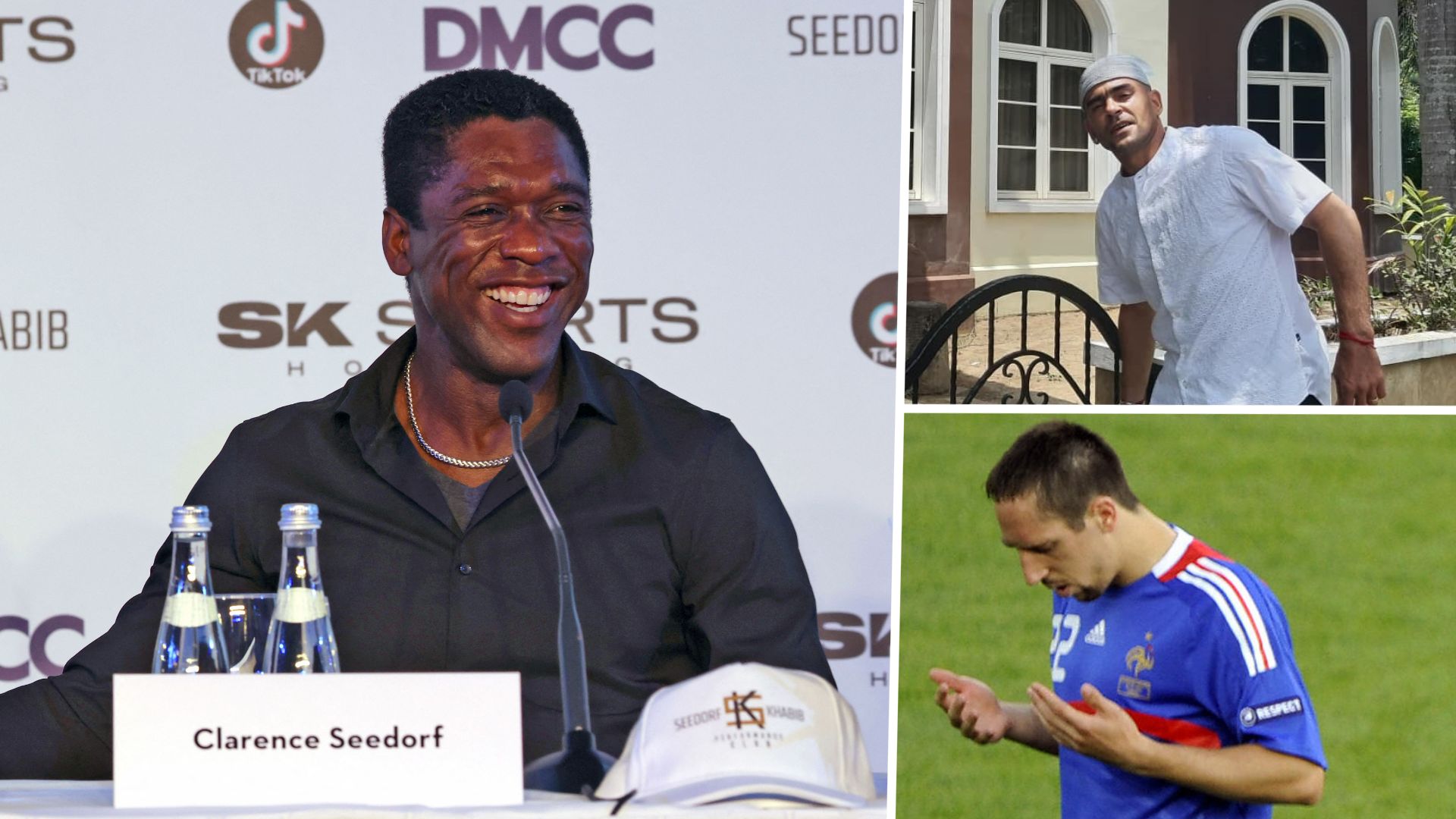 Clarence Seedorf Franck Ribery Cristian Gonzalez