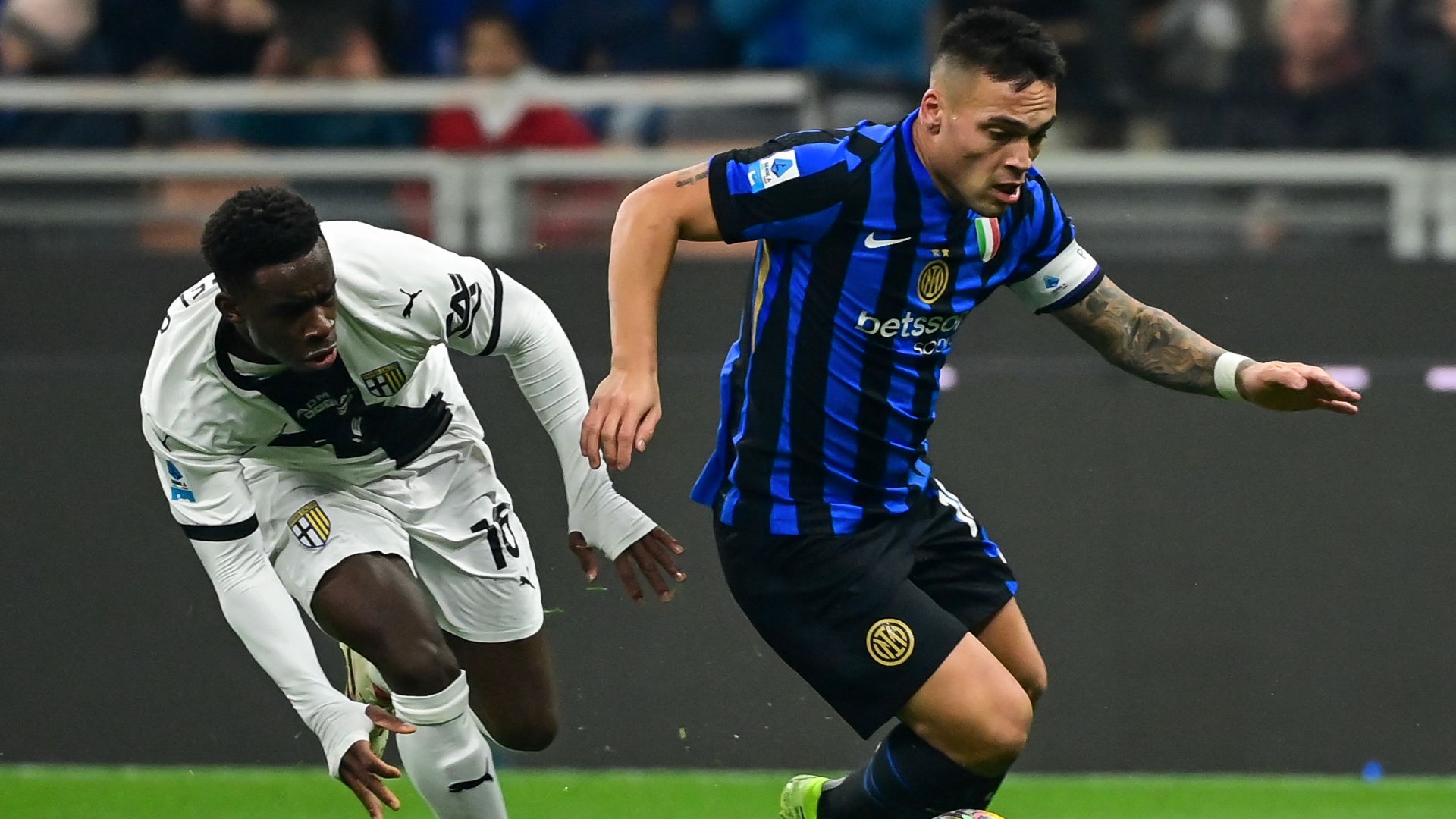 Keita Lautaro Martinez Inter Parma