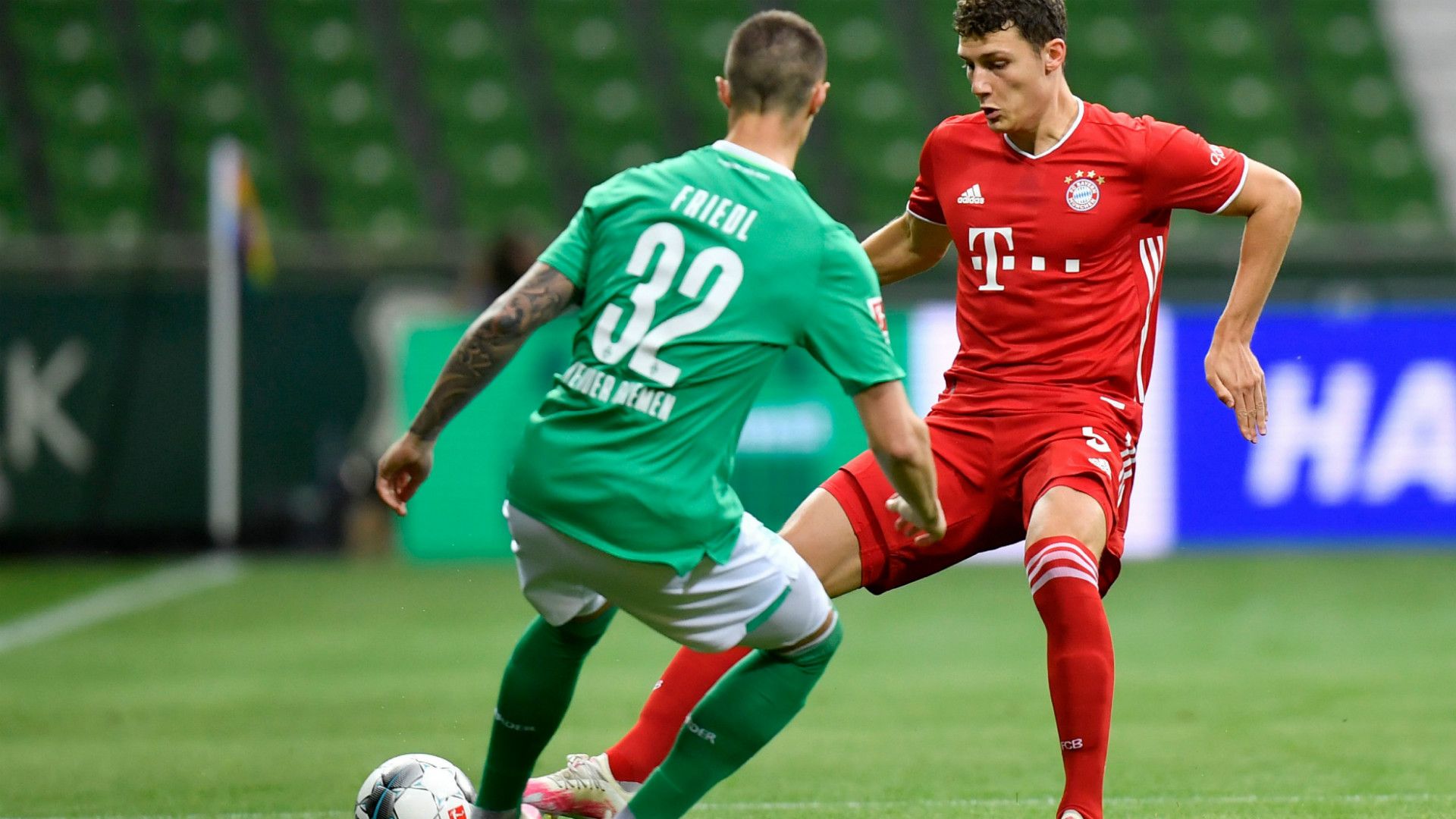 BENJAMIN PAVARD BAYERN MÜNCHEN GERMAN BUNDESLIGA 16062020