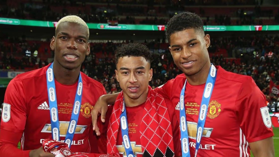 Pogba Lingard Rashford