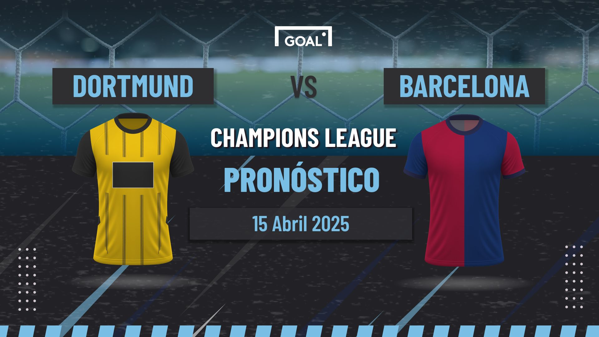 Borussia Dortmund vs Barcelona Pronóstico y Apuestas Champions League | 15/04/25