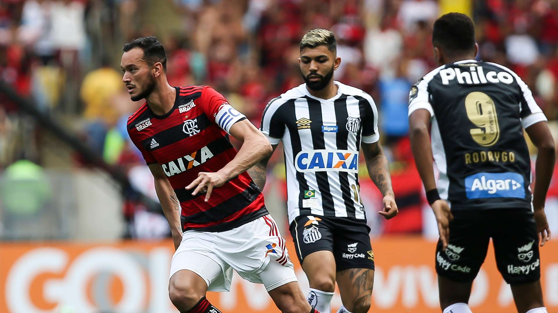 Rever Gabigol Flamengo Santos Brasileirão Série A 15112018