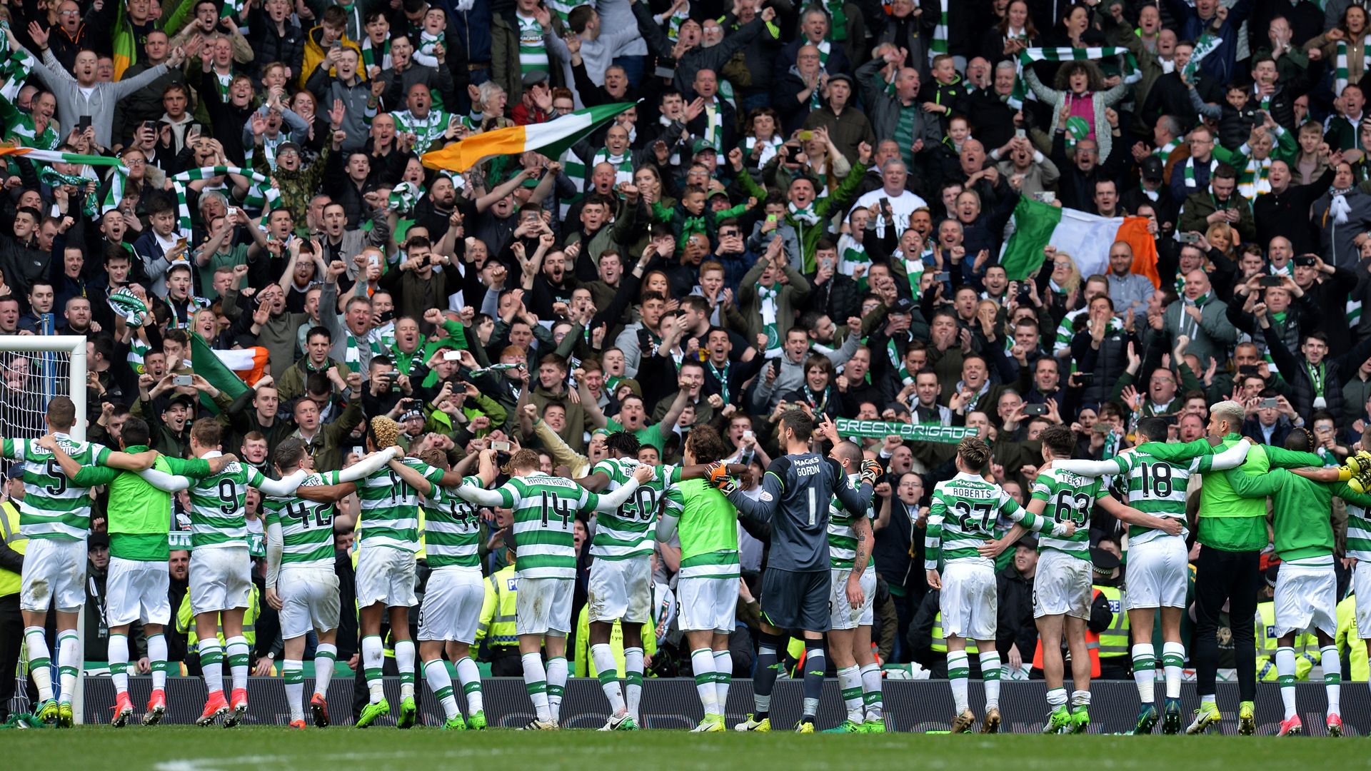 Celtic Glasgow, Glasgow Rangers, 29042017