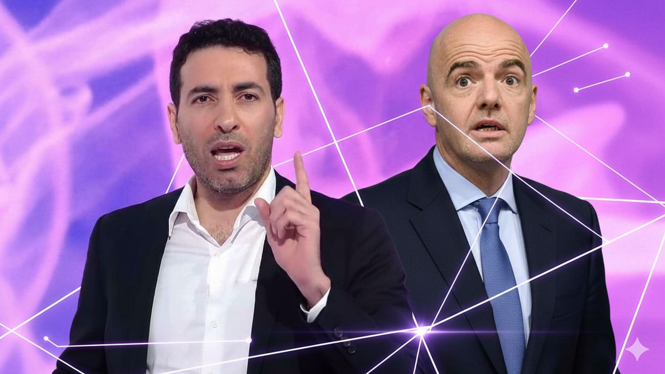 Gianni Infantino Mohamed Abou Trika GFX GOAL ONLY