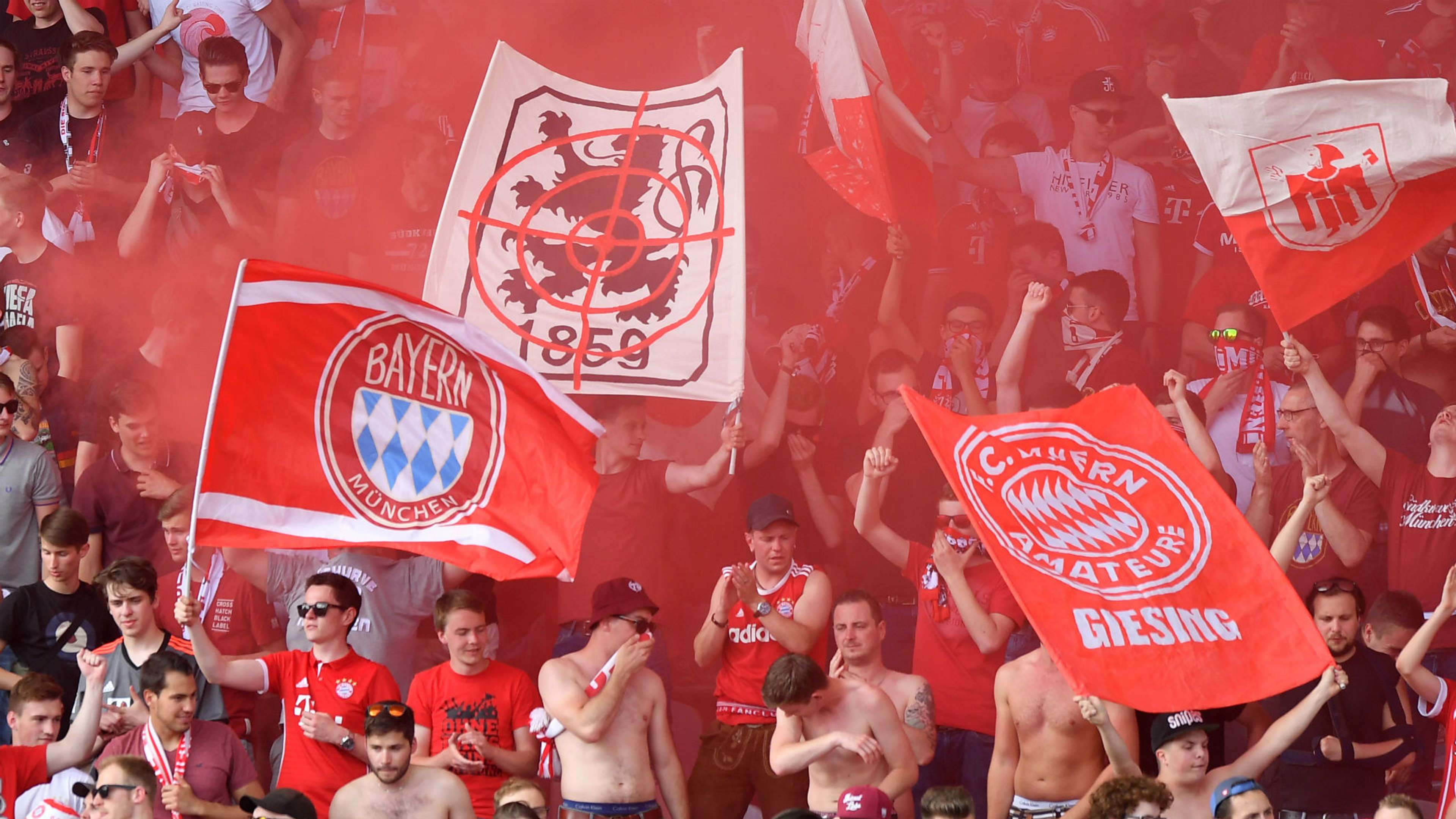 Bayern Munich 1860 Munich fans