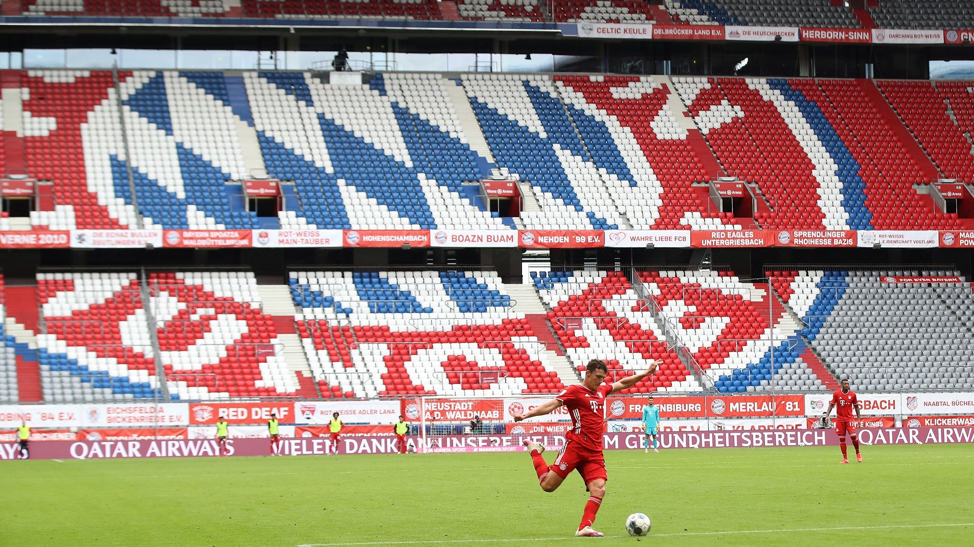 Benjamin Pavard Bayern Munich Allianz Arena 2020