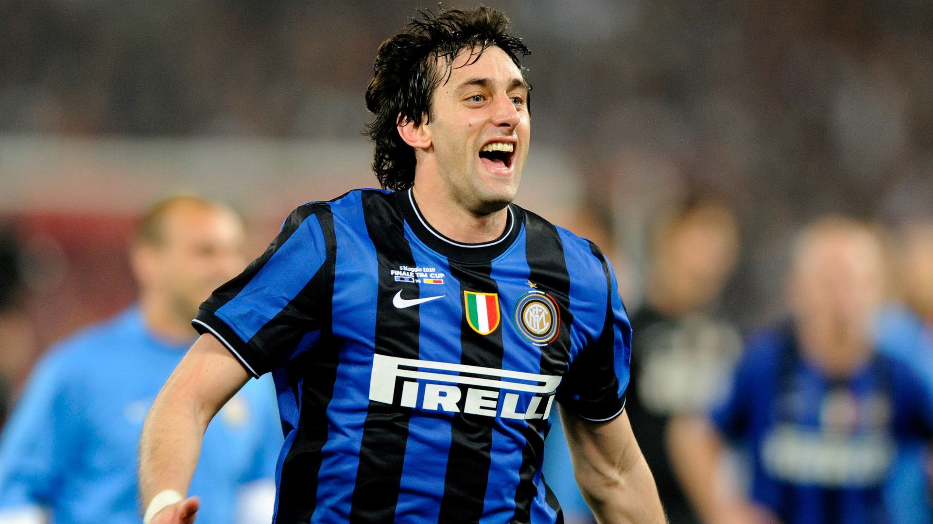 Diego Milito Inter Copa Italia 2010