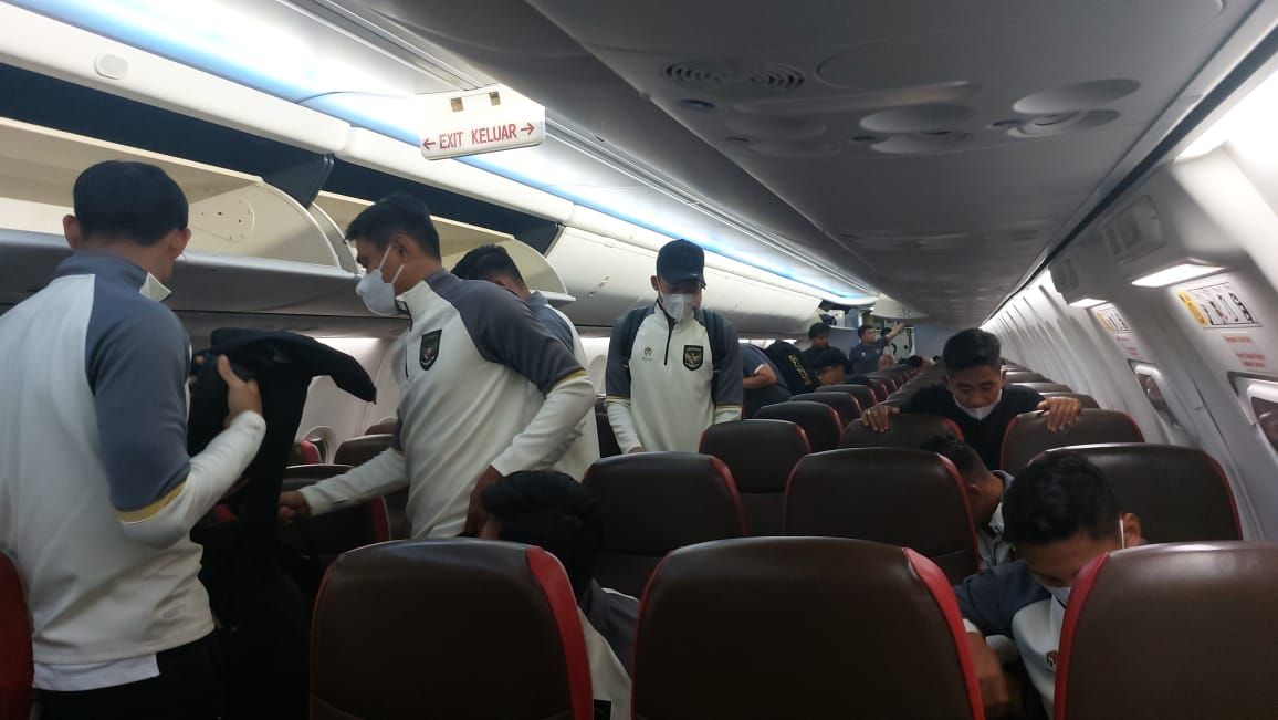 Timnas Indonesia pesawat sewaan