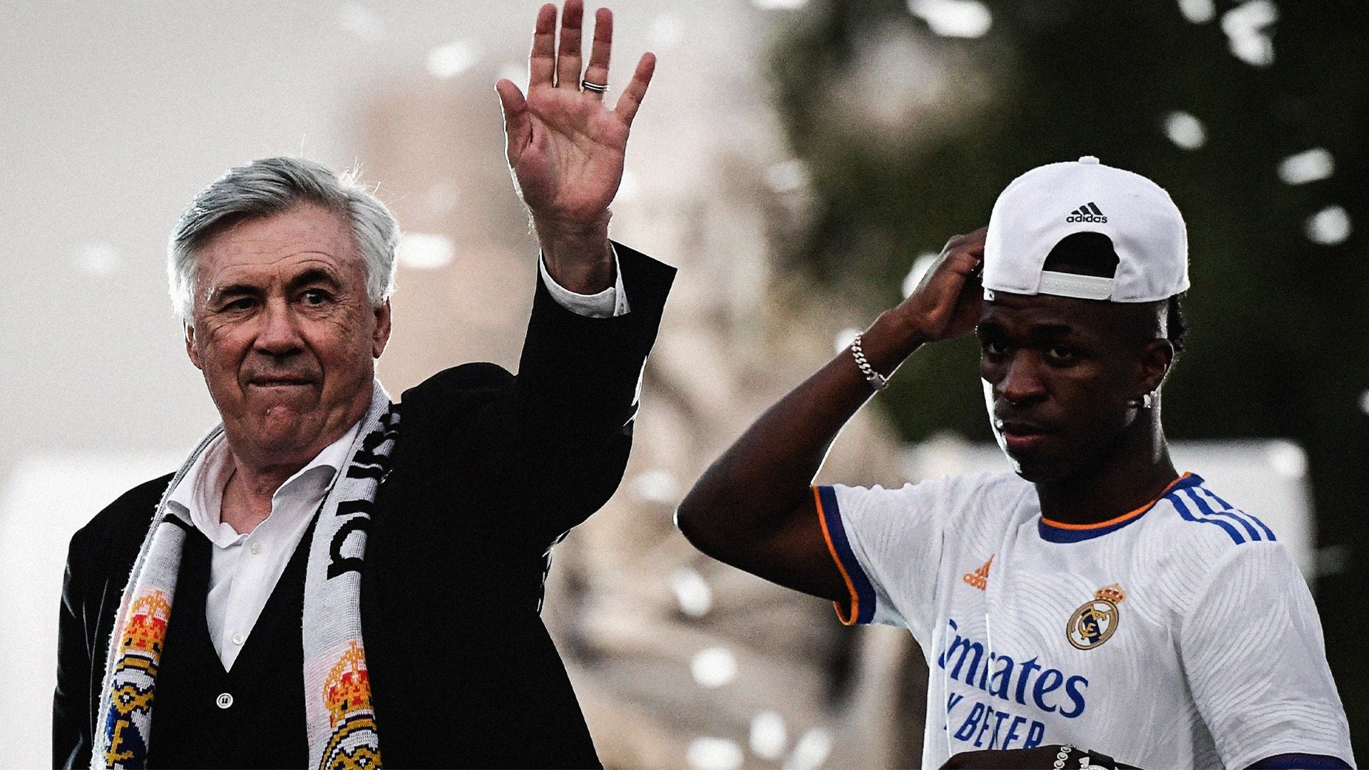 Carlo Ancelotti Vinicius Junior Real Madrid 2021-22 HIC 16:9