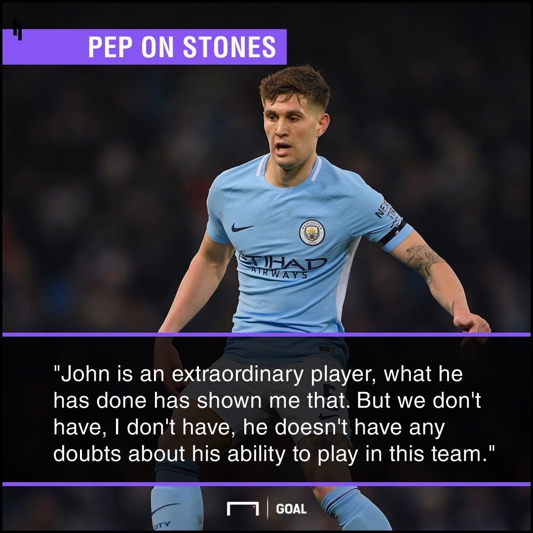 GFX Pep Guardiola on John Stones