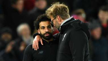 محمد صلاح ويورجن كلوب