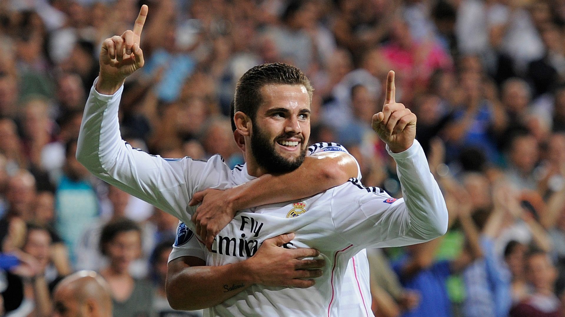 Nacho Fernandez Real Madrid Basel UEFA Champions League