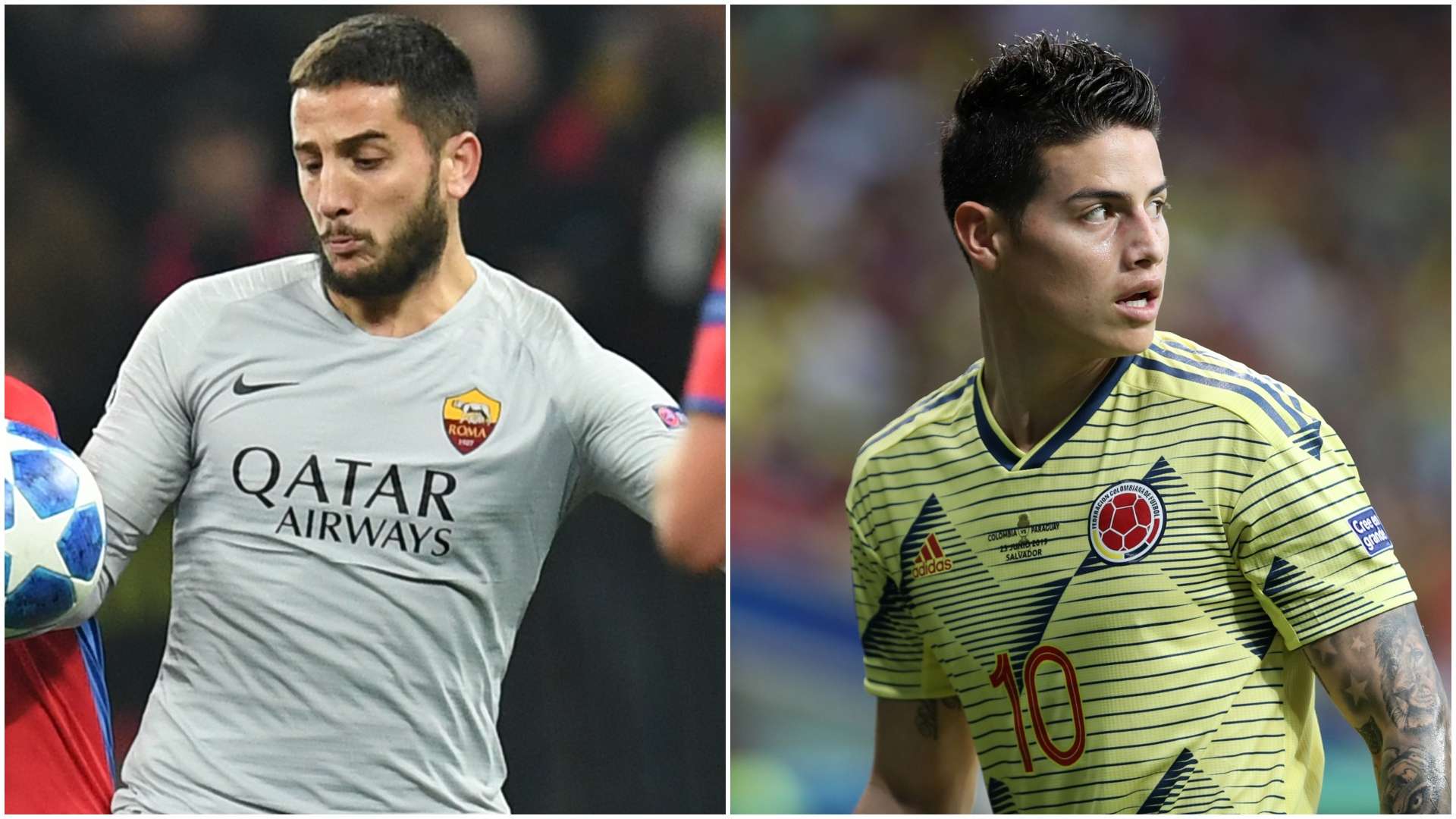 Kostas Manolas James Rodriguez