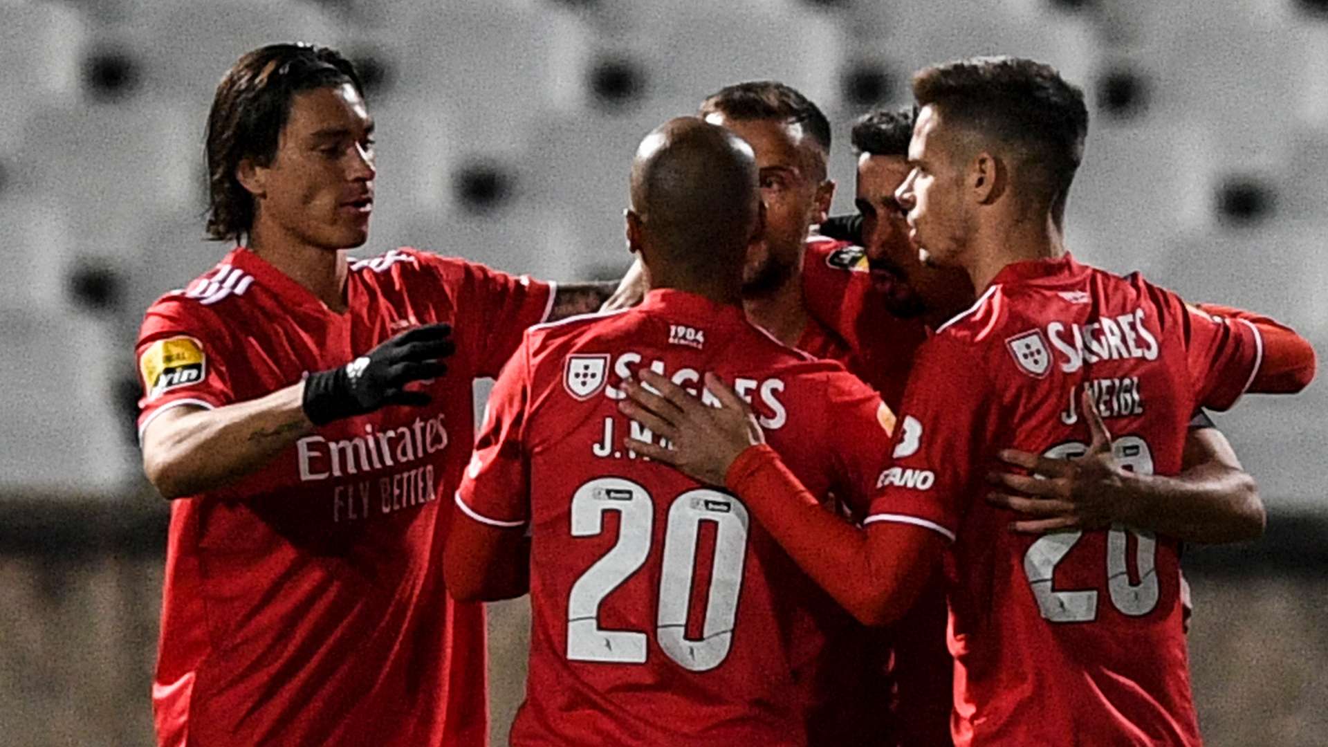 Benfica against Belenenses 27.11.2021