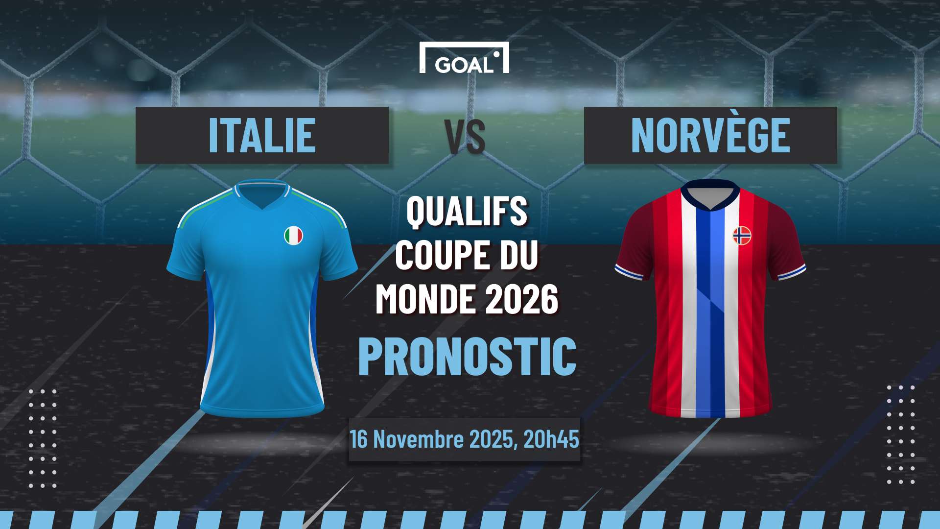 Pronostic Italie vs Norvège