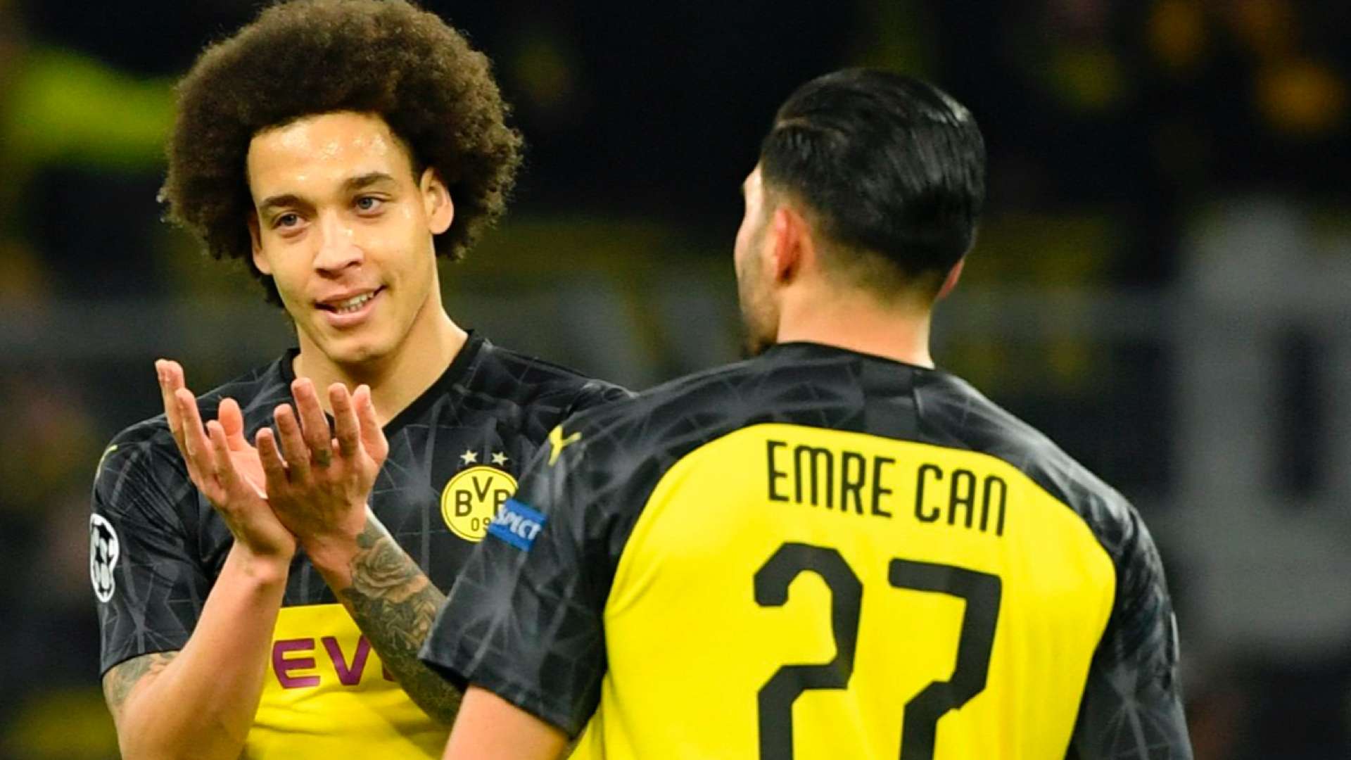 Axel Witsel Emre Can Borussia Dortmund