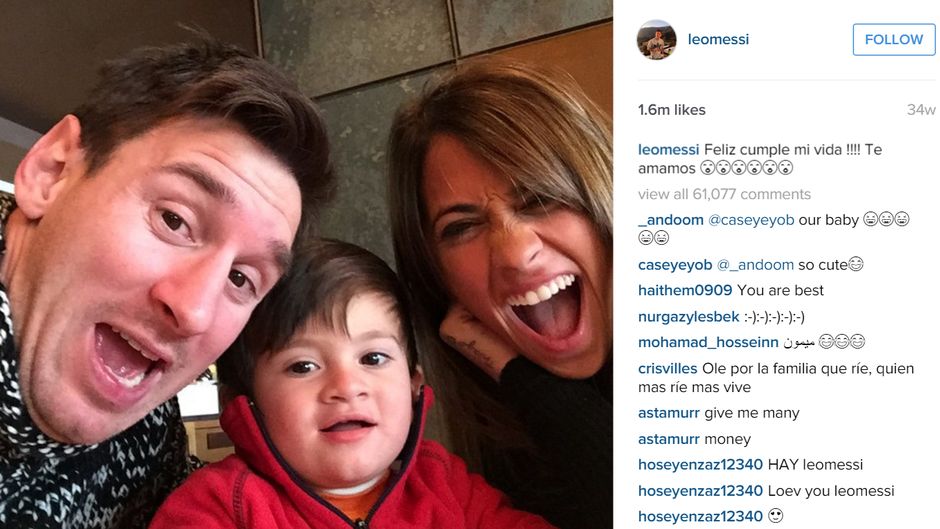 Lionel Messi Instagram