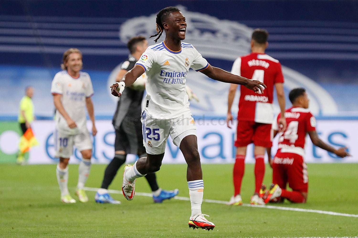 Camavinga, Real Madrid vs. Celta