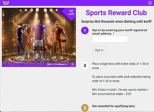 kwiff Rewards Club