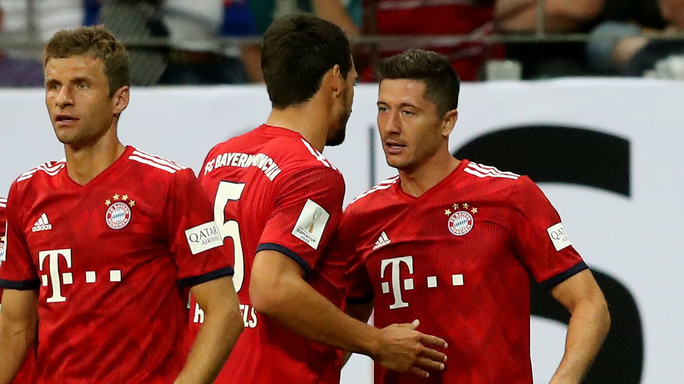 Robert Lewandowski FC Bayern Eintracht Frankfurt