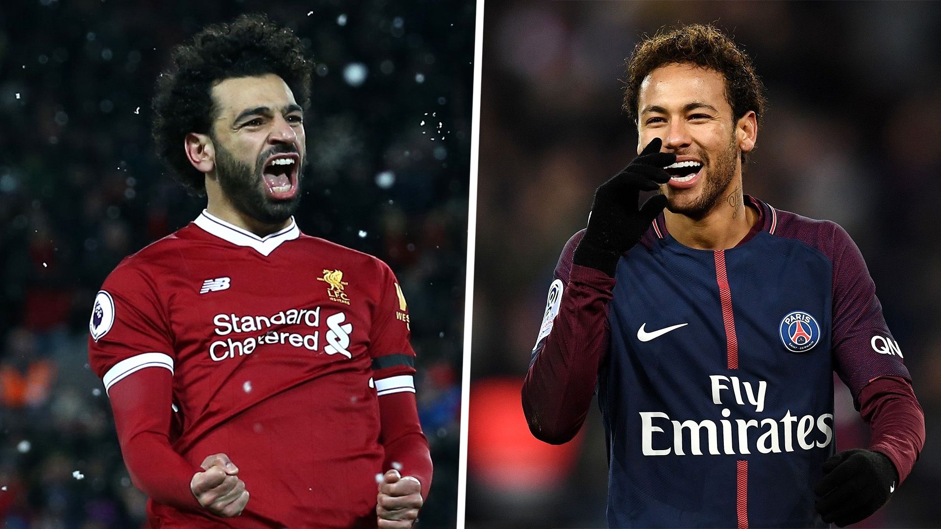 Mohamed Salah Neymar Liverpool PSG
