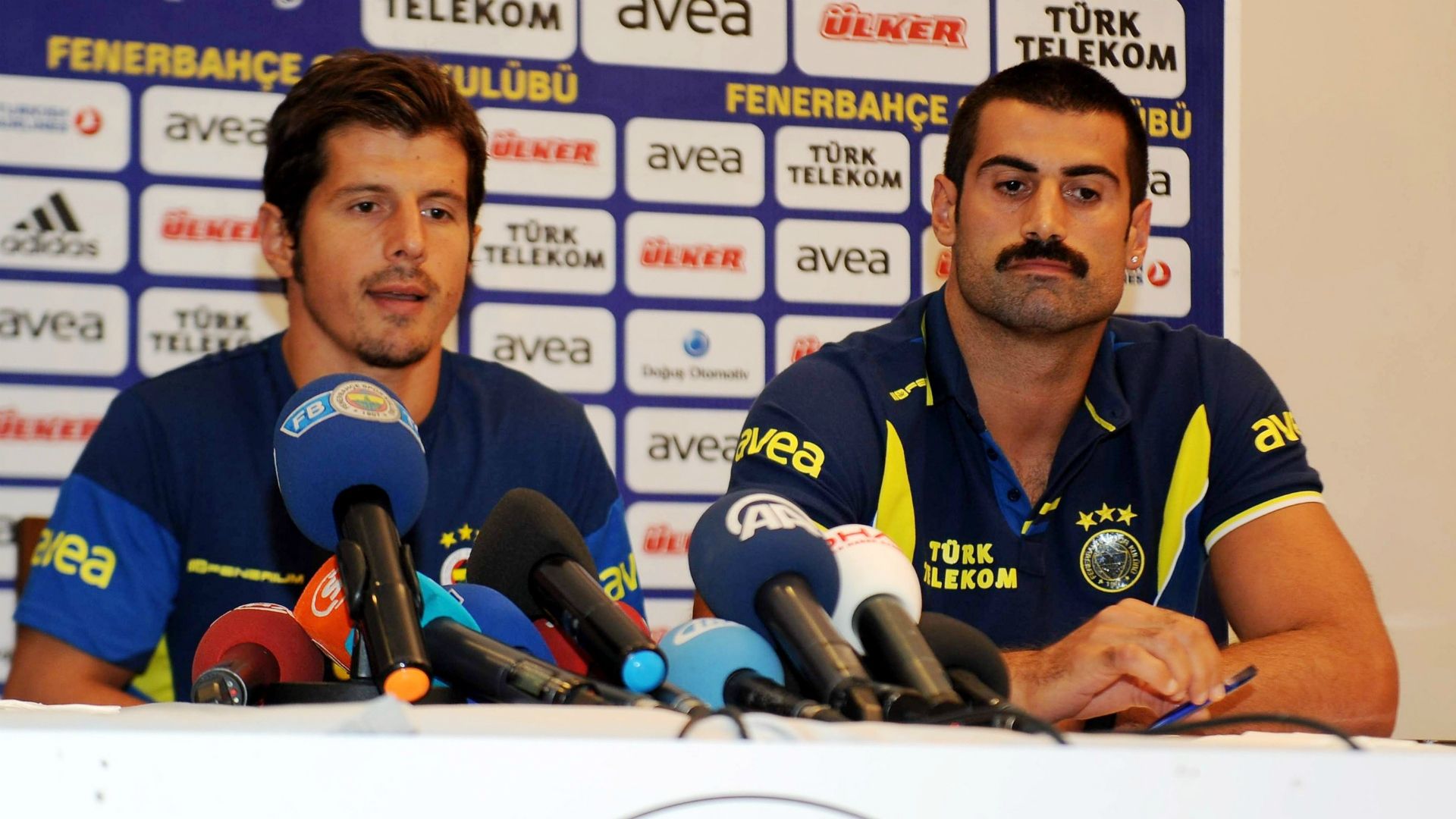 Emre Belozoglu Volkan Demirel Fenerbahce 2014